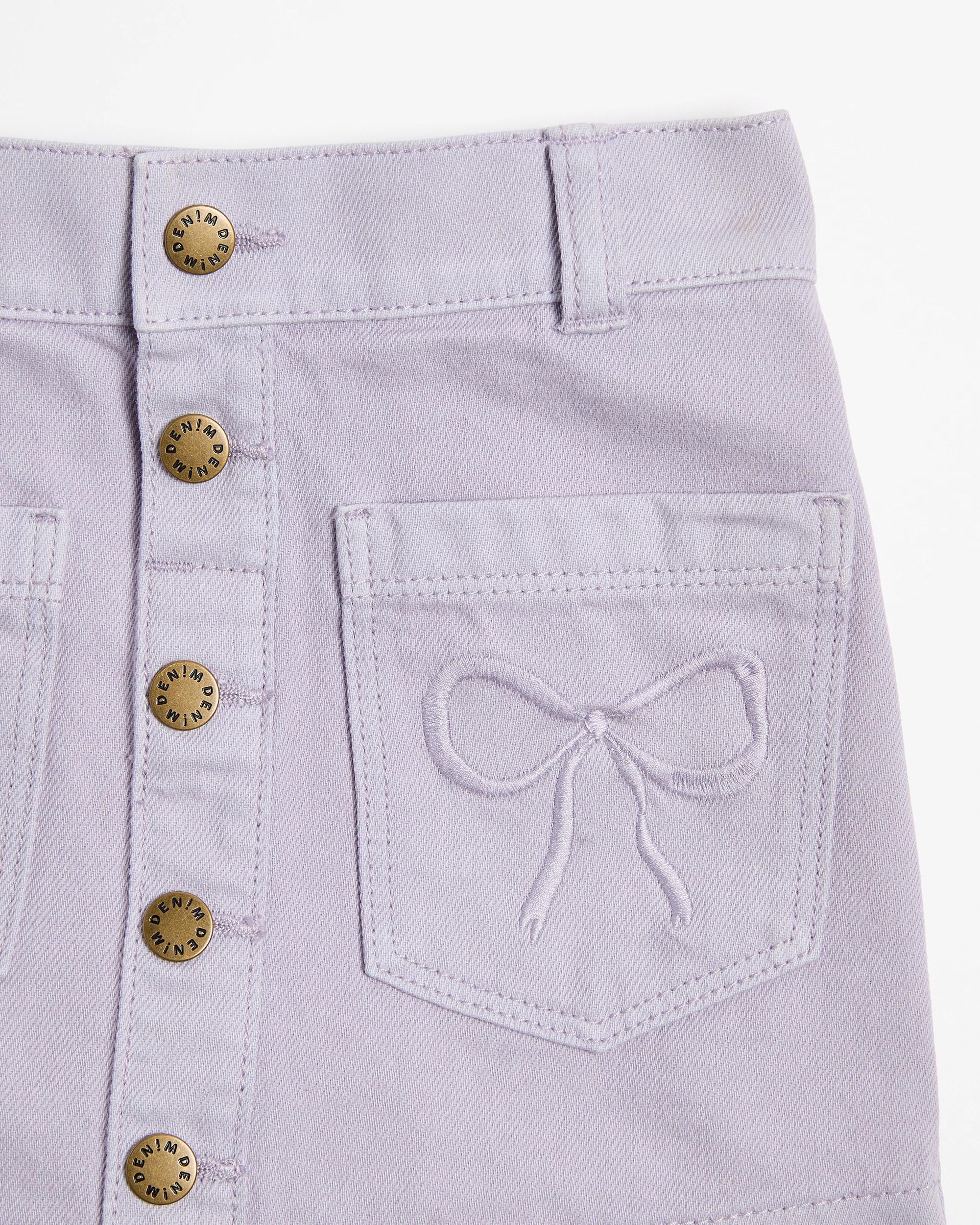 6 Target Denim Skort PURPLE, 6 of 6