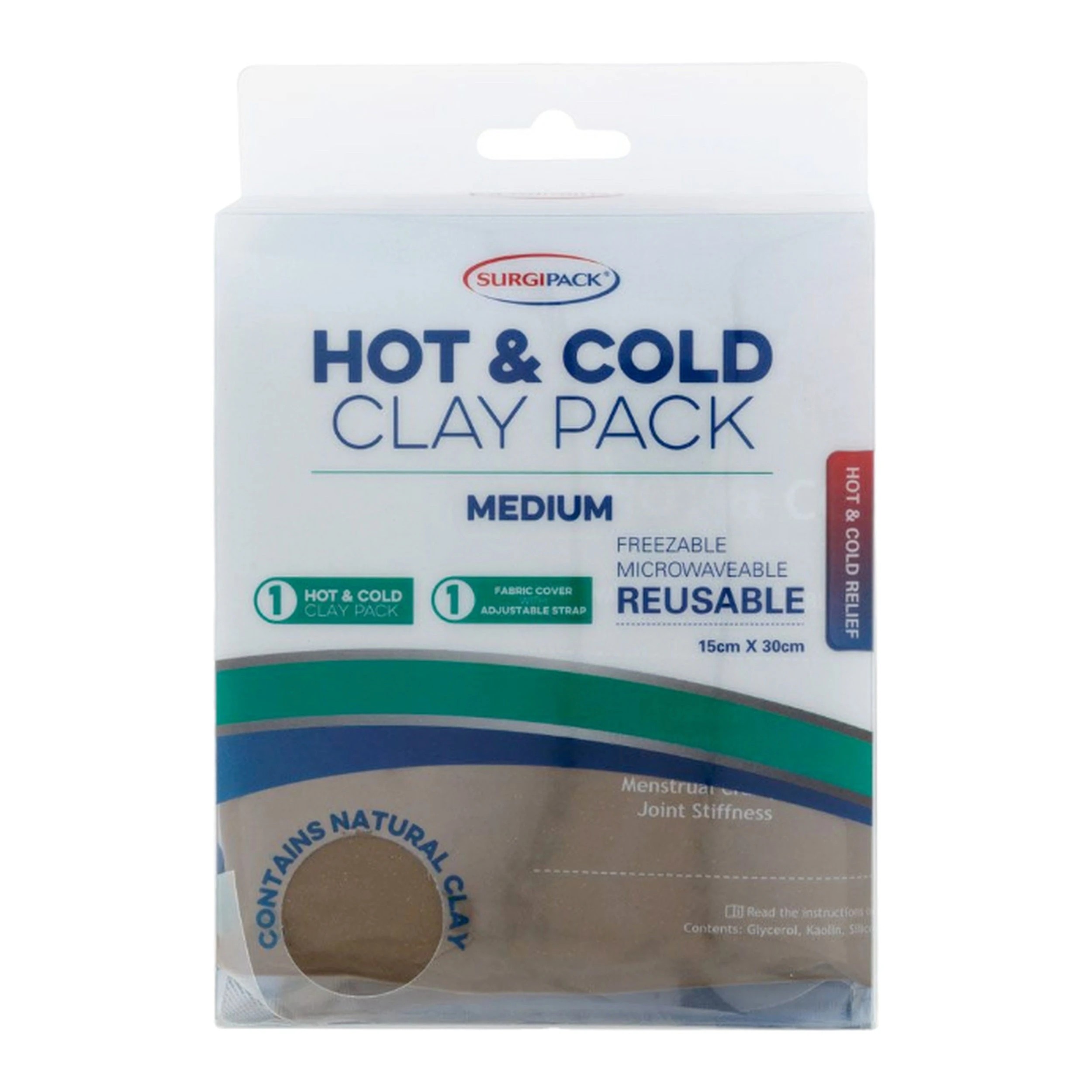 1 Surgipak Hot/Cold Clay Medium, 1 of 1