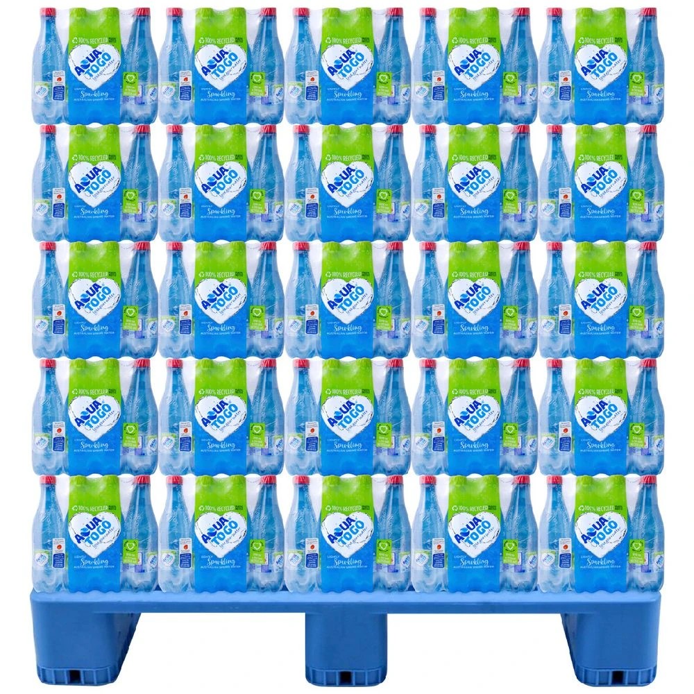 1 Aqua Go Lightly Sparkling Water 500mL 130 x 12 Pack, 1 of 1