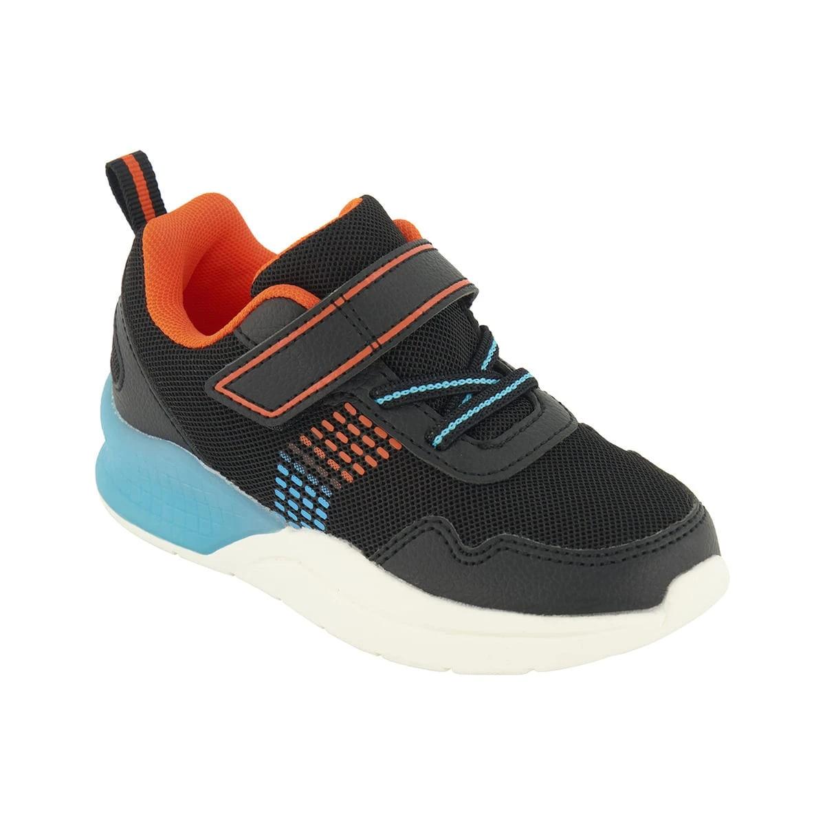 3 Junior Light Up High Top Shoes Black, 3 of 6