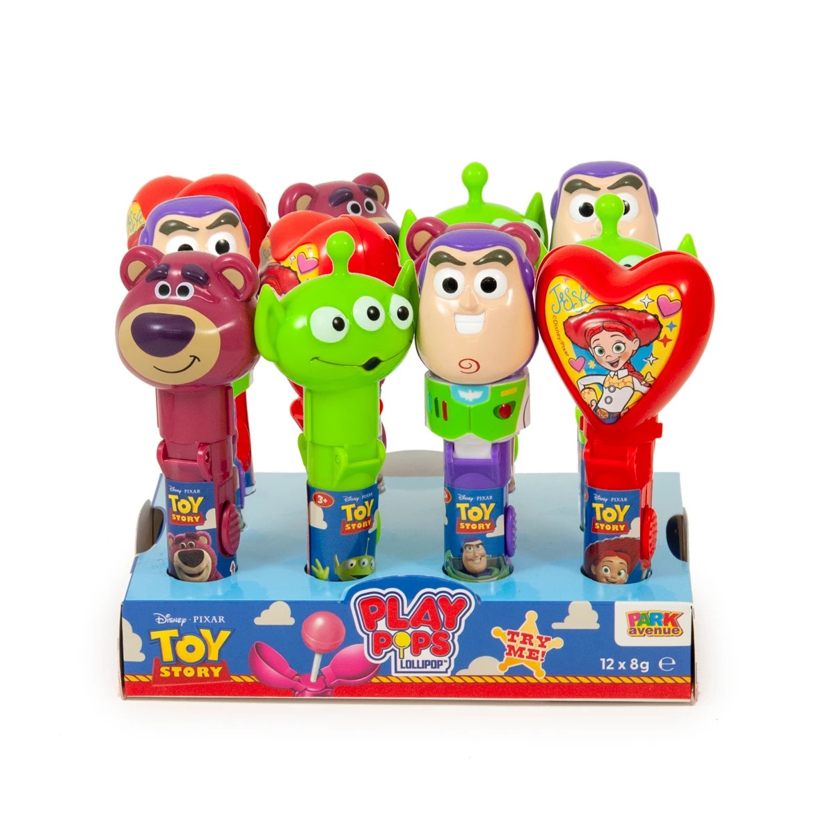 1 Park Avenue Disney Pixar Toy Story Play Pops Lollipop 8g - Assorted, 1 of 6