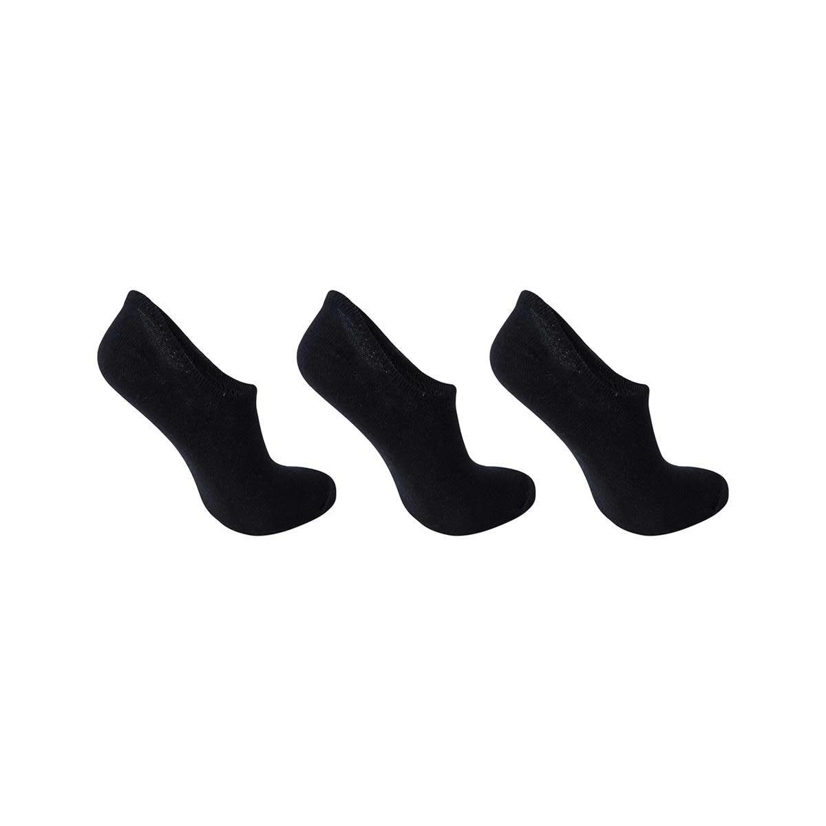 2 3 Pack Sneaker Socks BLACK, 2 of 3