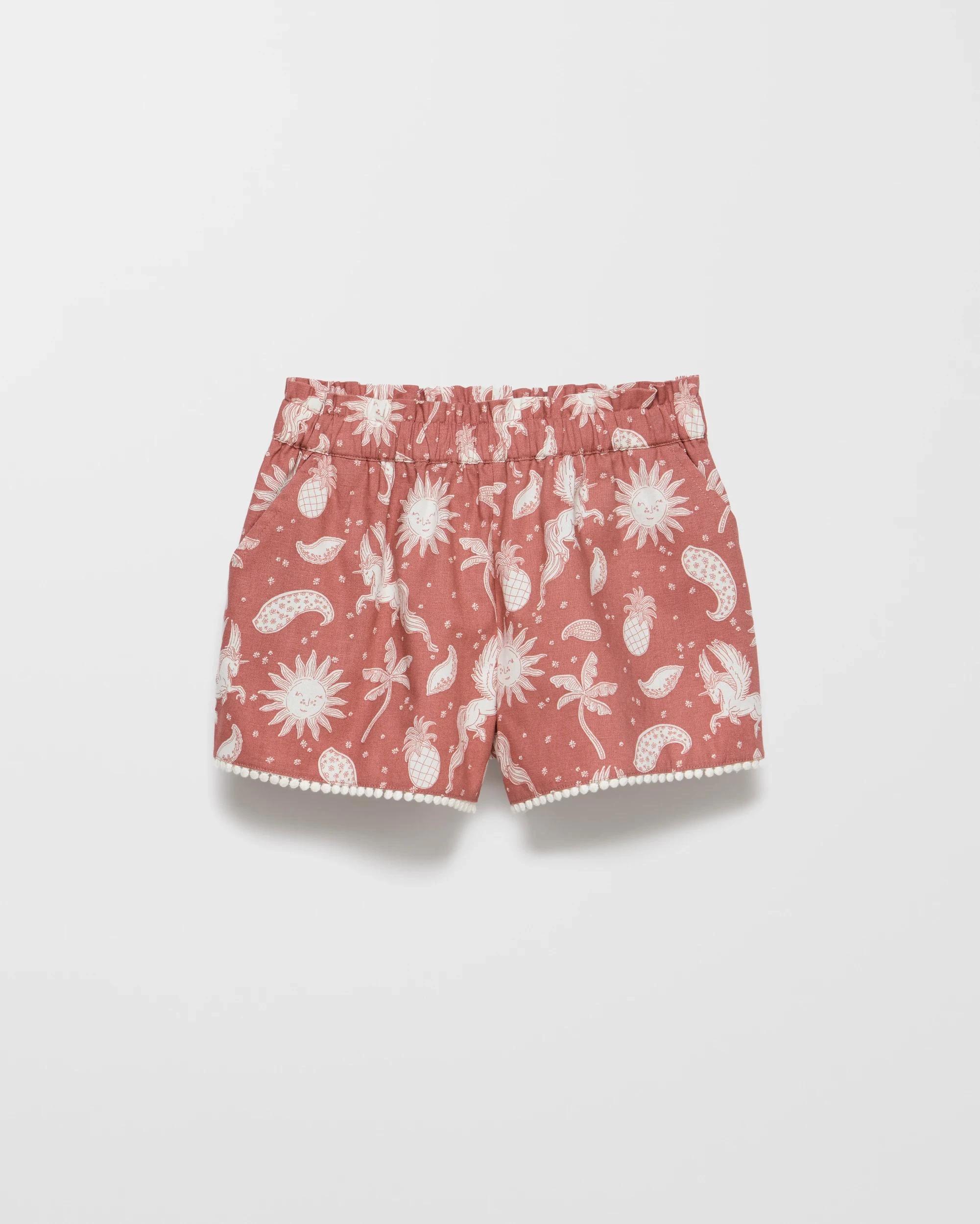 6 Target Woven Shorts BROWN UNICORN, 6 of 7