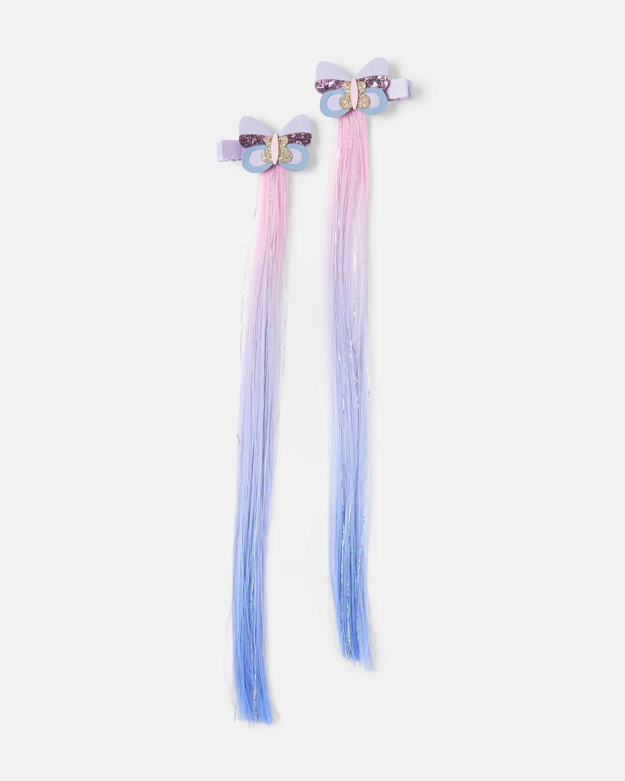 2 Butterfly Hair Extension Clip, 2 of 3