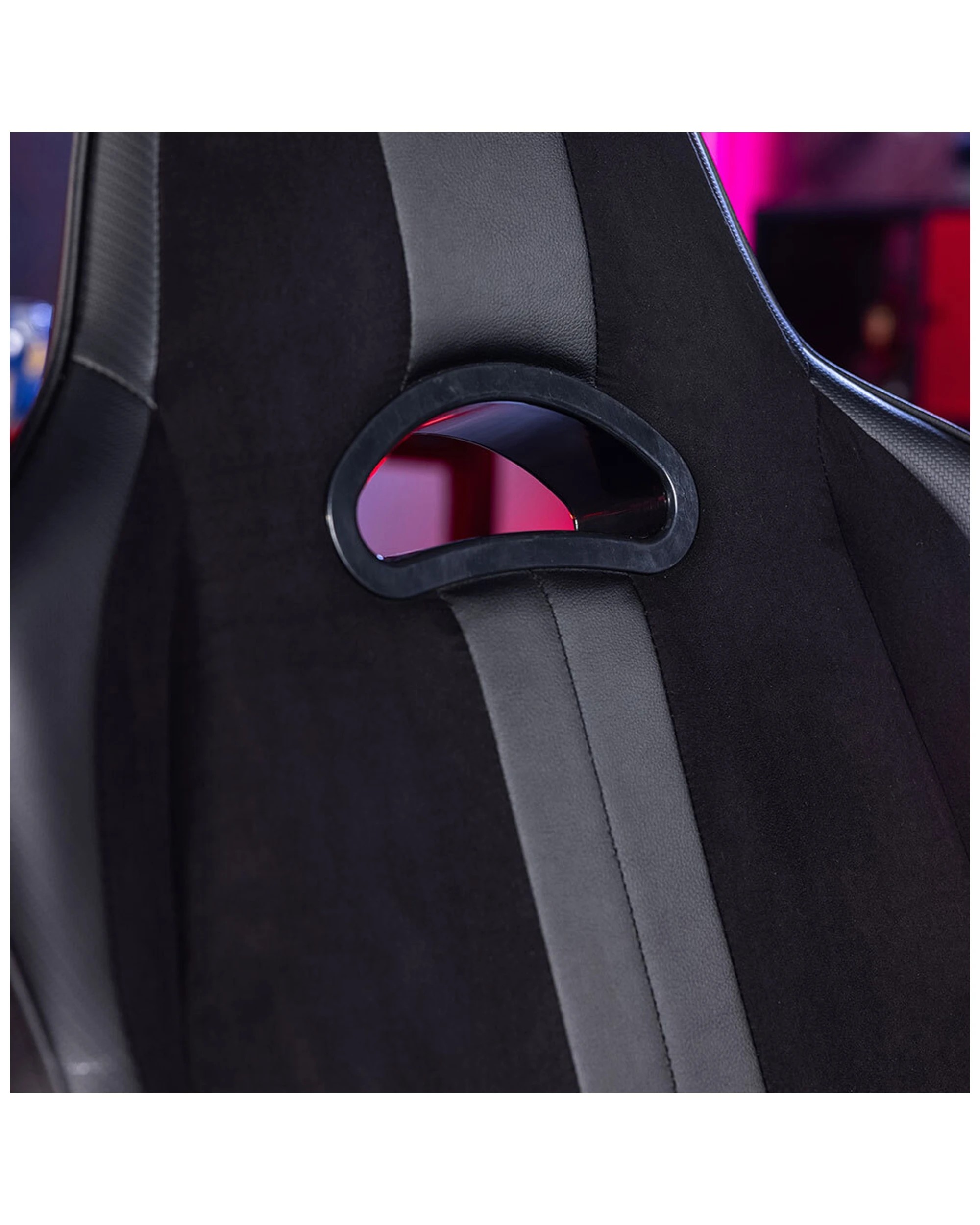 2 X Rocker Milano Auto Reclining Gaming/lounge Rocking Chair W/ Footstool
 - Black, 2 of 9