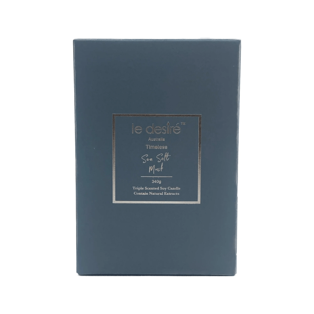 2 Le Desire Timeless Natural Refreshing Scented Soy Candle 340g Sea Salt Musk
 - Plain, 2 of 7