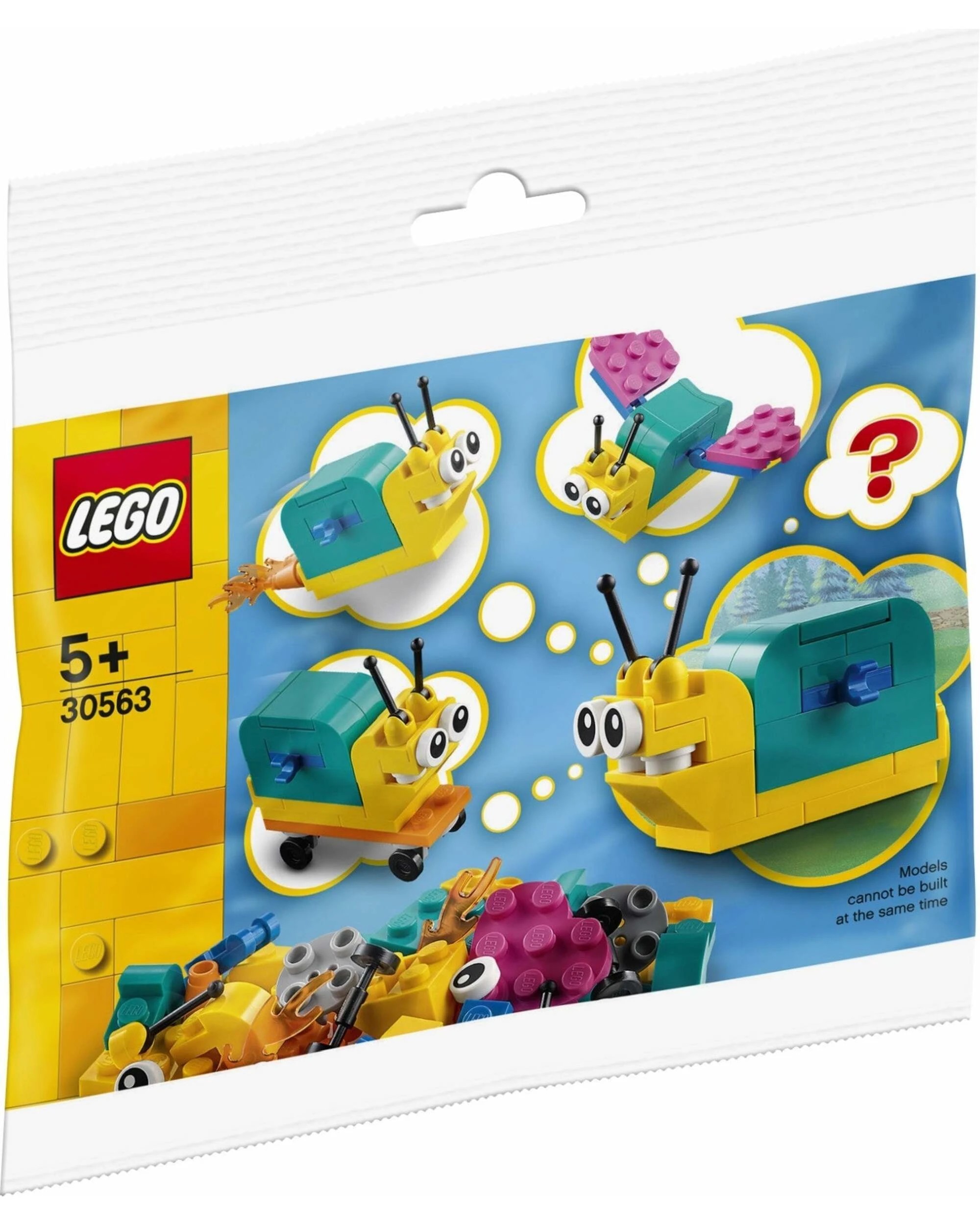 1 LEGO 30563 Build Your Own Snail with Superpowers, 1 of 1