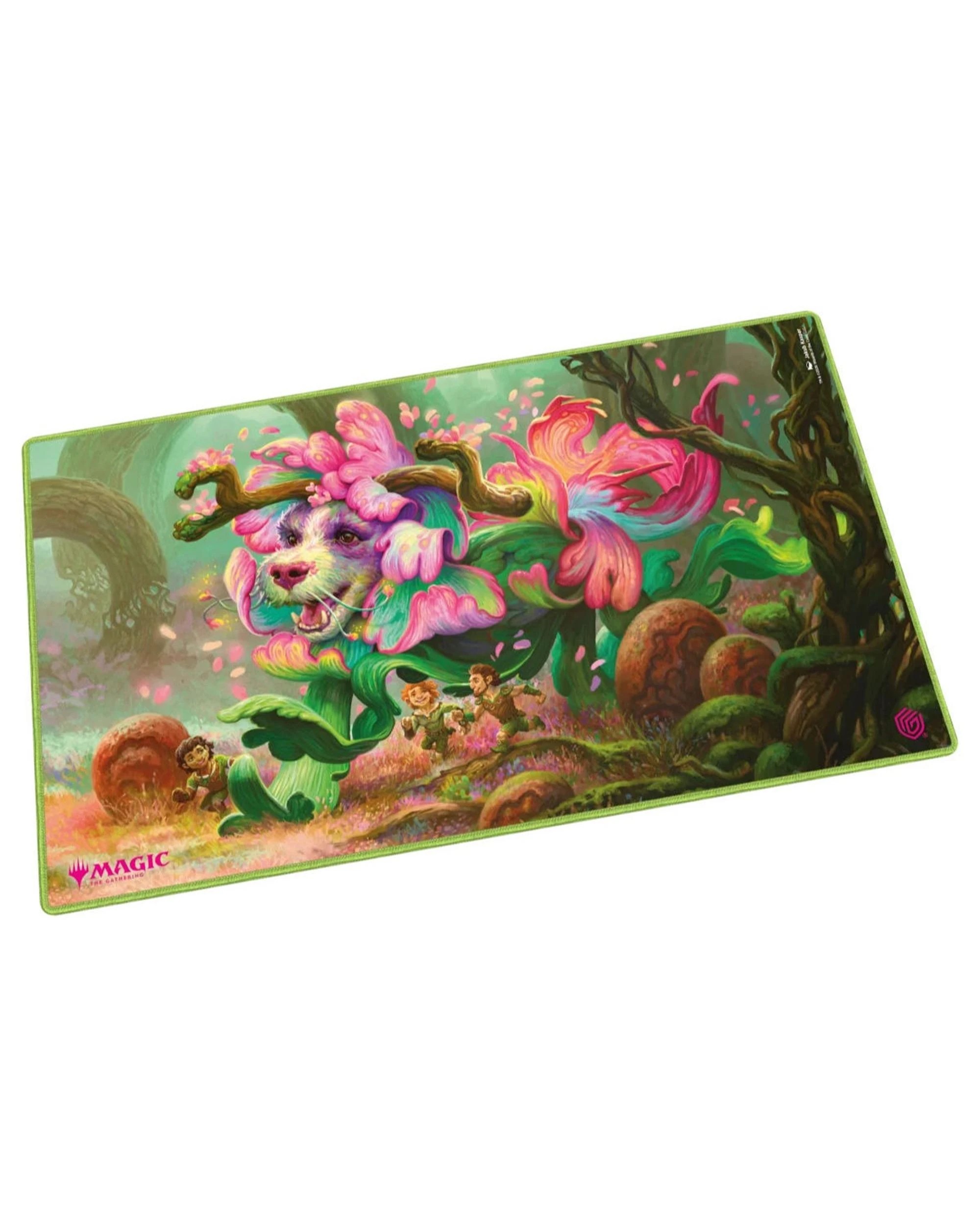 2 Ultimate Guard Magic The Gathering Lorwyn Eclipsed Vibrance Playmat - Green, 2 of 6