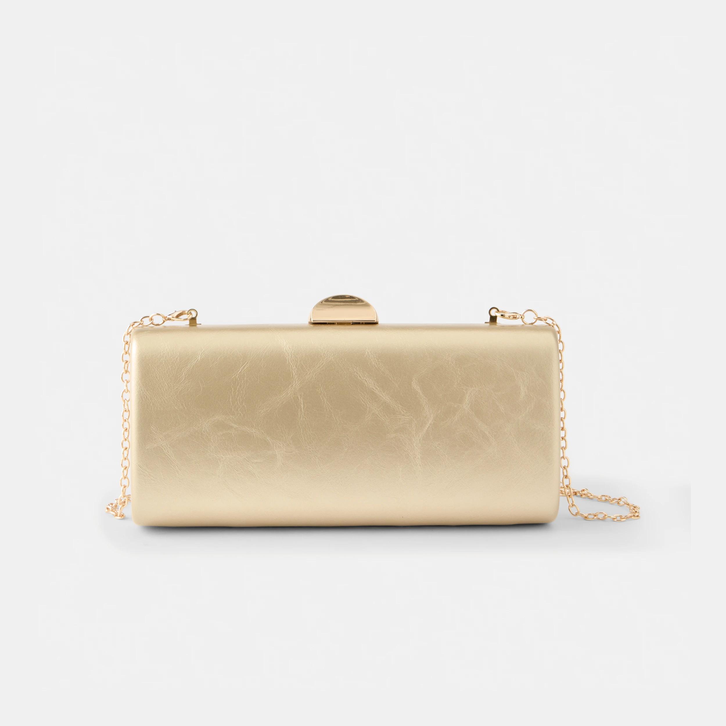 1 Hard Case Clutch Gold, 1 of 4