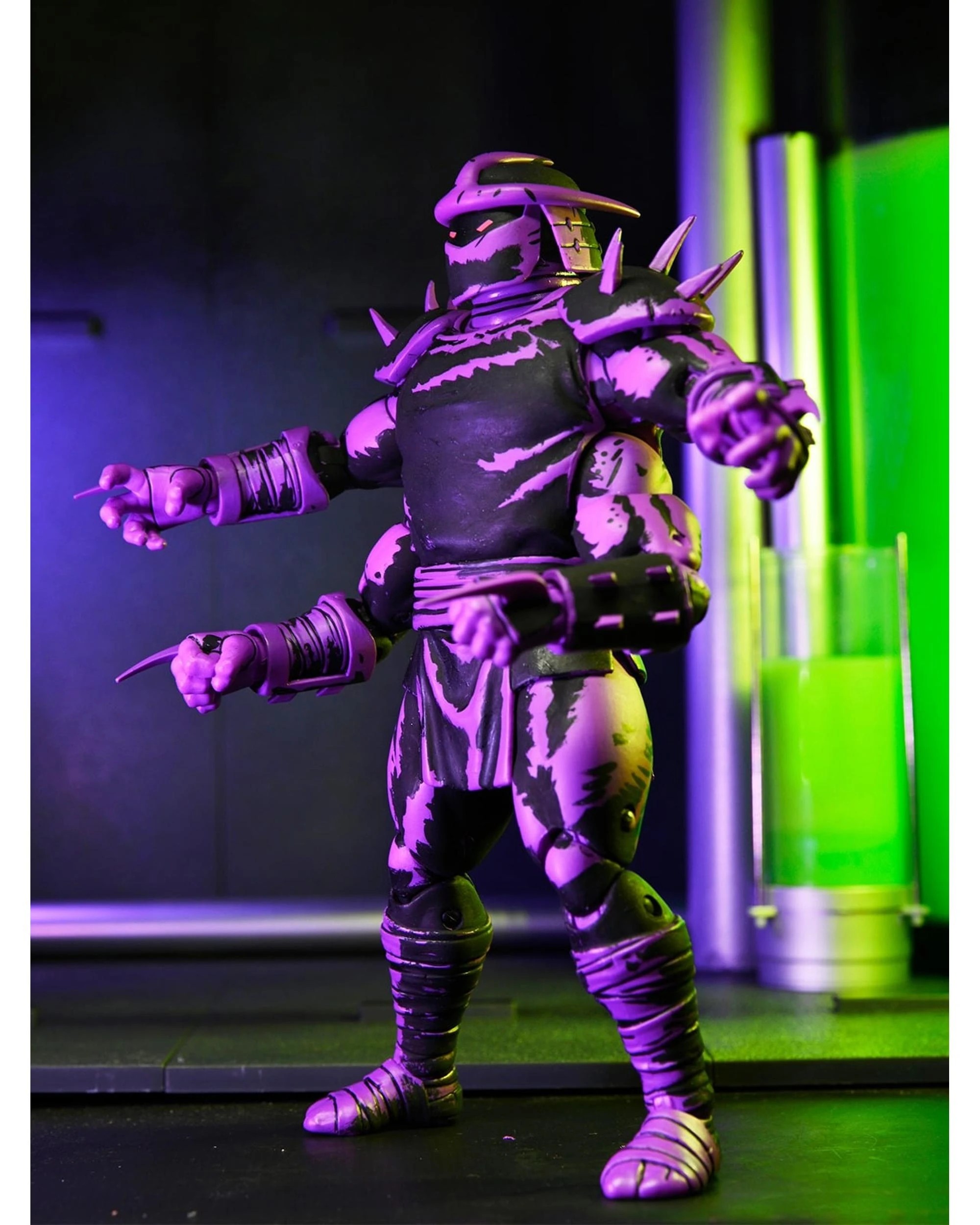 3 NECA Teenage Mutant Ninja Turtles Mirage Comics Shredder Clones 7 inch Action Figure Box Set, 3 of 7