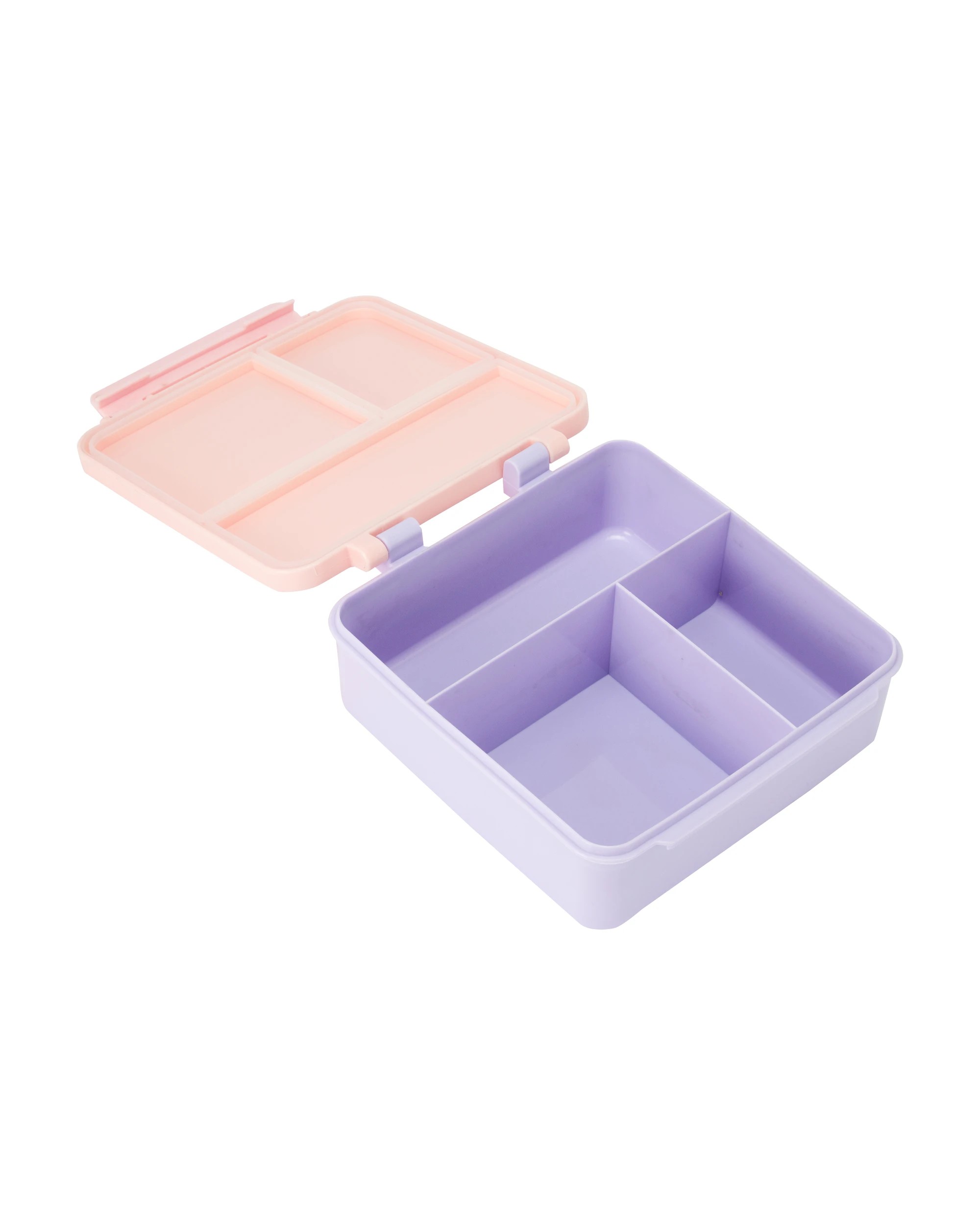 3 Square Bento Box - Purple, 3 of 4