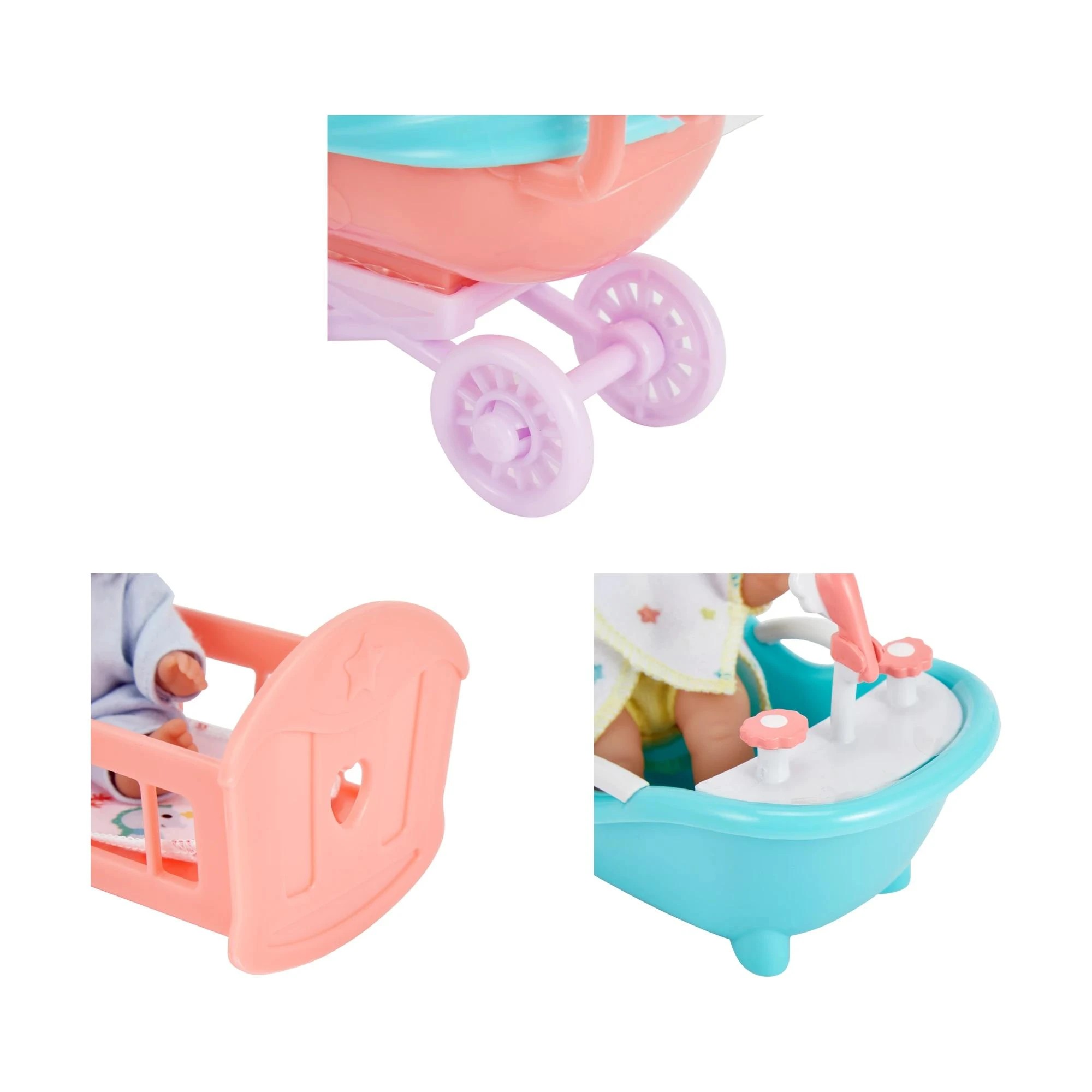 7 Lots to Love Babies Playsets - Assorted - Clear, 7 of 8