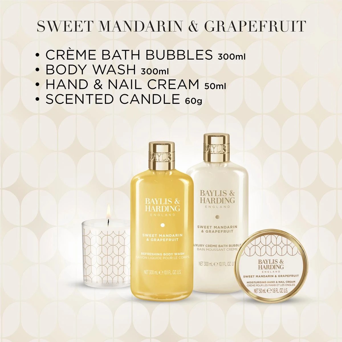 5 Baylis & Harding 4 Piece Signature Collection - Sweet Mandarin and Grapefruit, 5 of 5