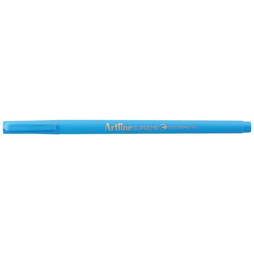 1 Artline Supreme Colouring Pen 0.6mm Light Blue, 1 of 1
