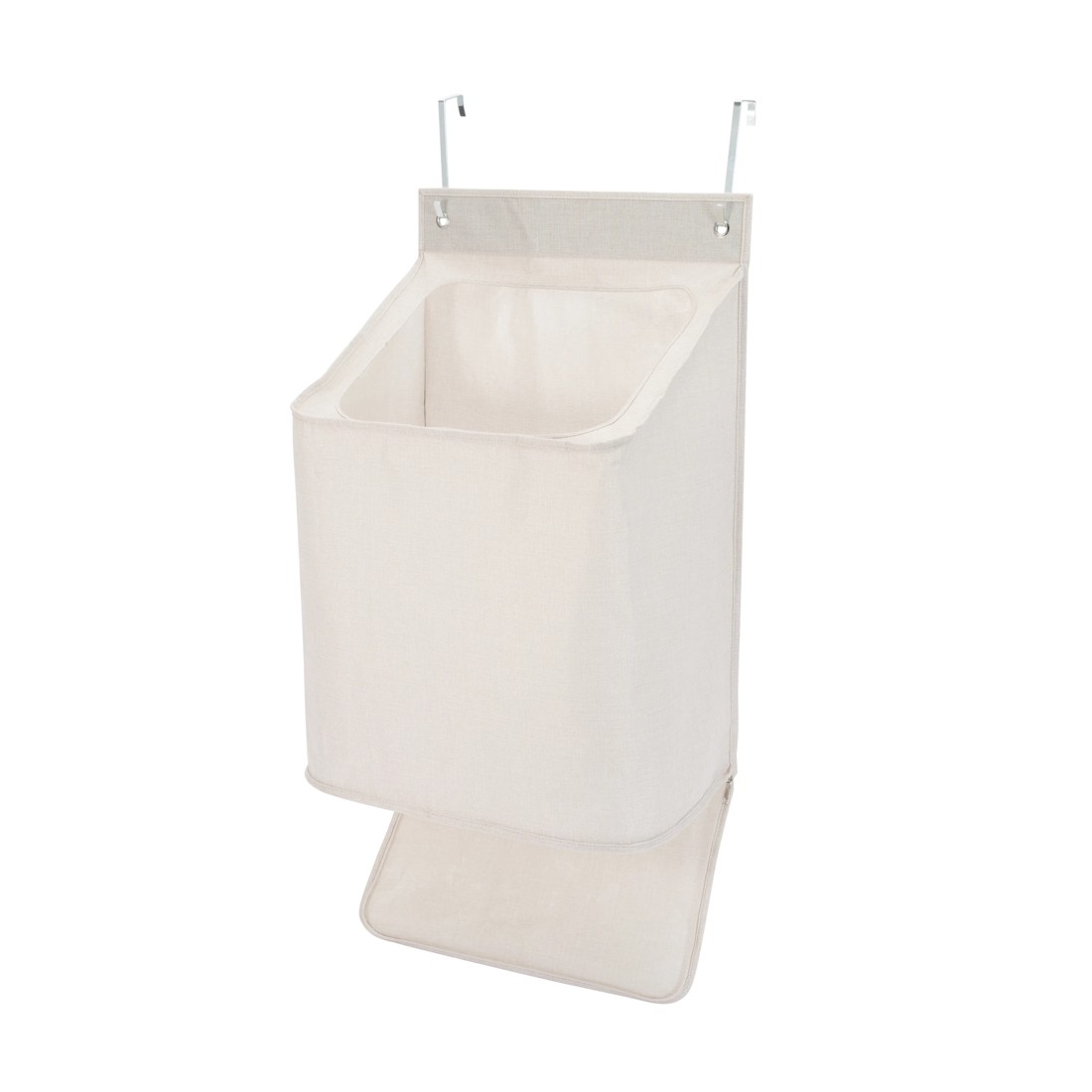 8 Linen Look Hanging Laundry Bag, 8 of 10