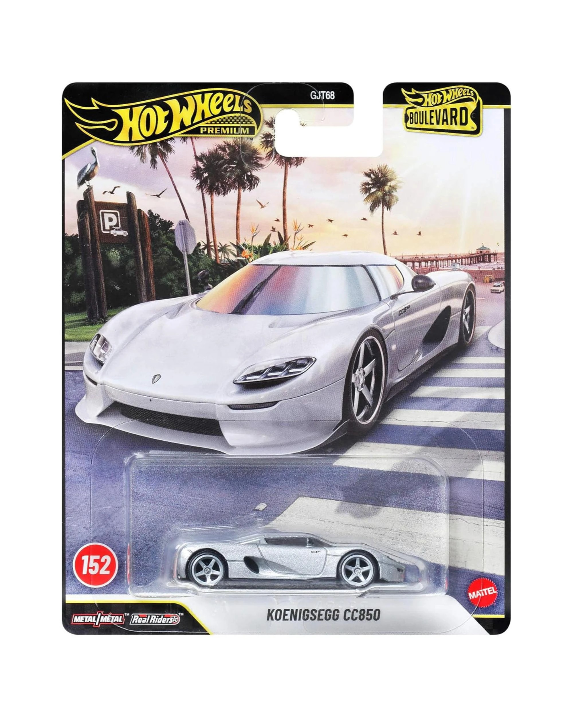 1 Hot Wheels Premium Hot Wheels Boulevard Koenigsegg CC850 Diecast Vehicle, 1 of 6