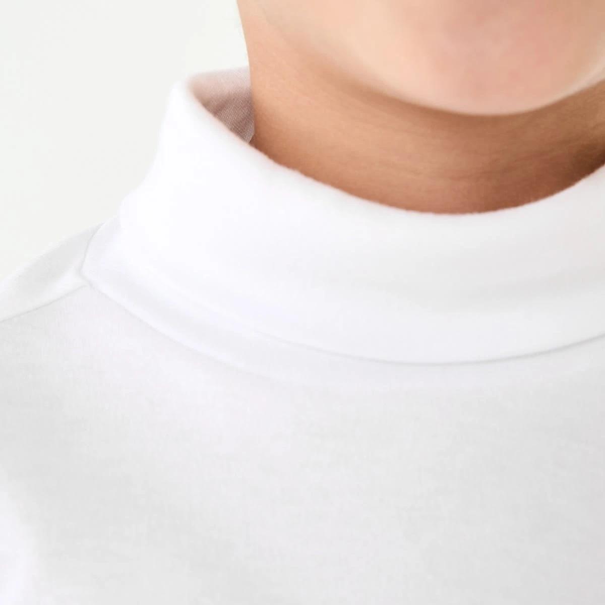 4 Long Sleeve Skivvy Top White, 4 of 8