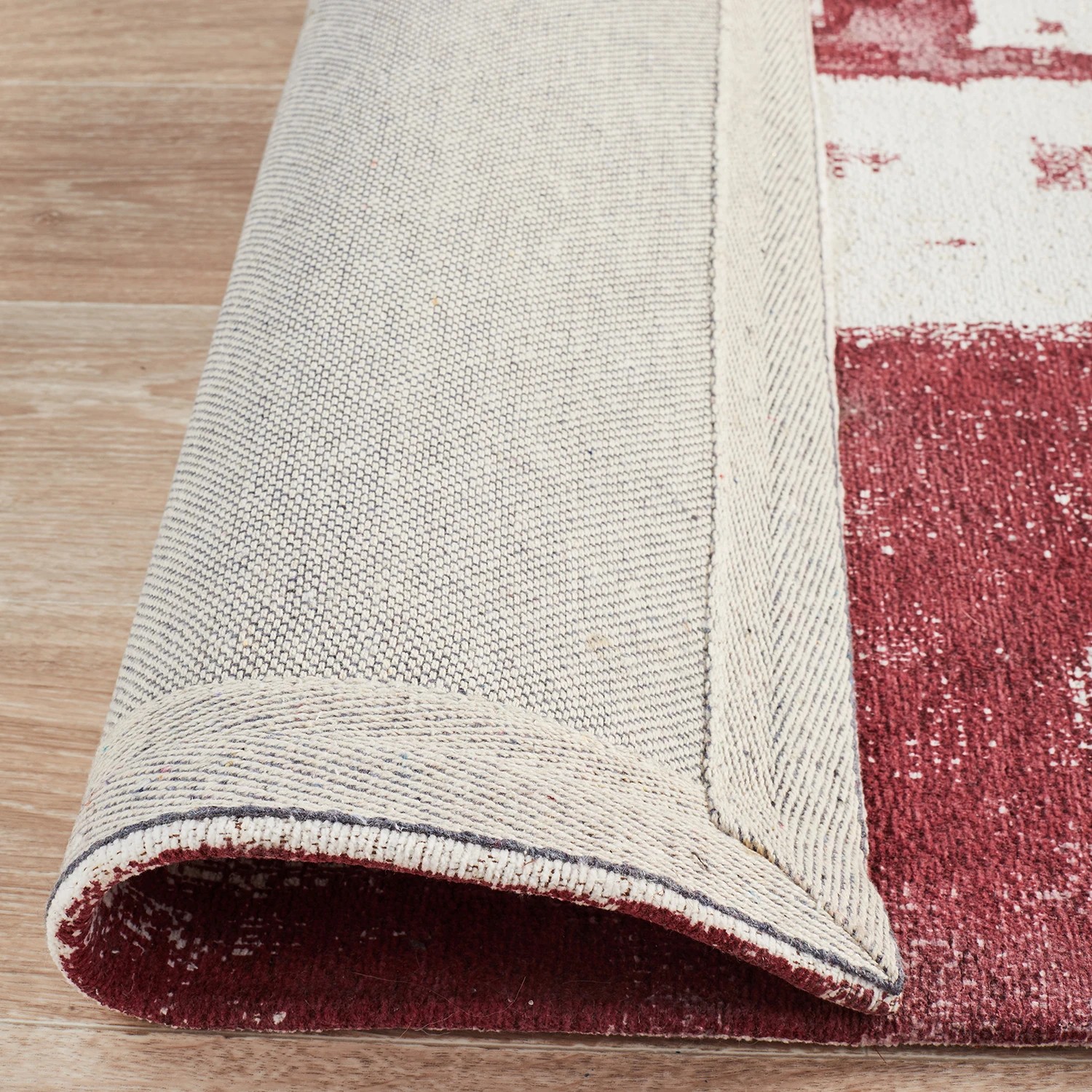 7 Common Ground Rugs Camellia 11 300x80cm - Medium Runner Handmade Rug - Pink, 7 of 7