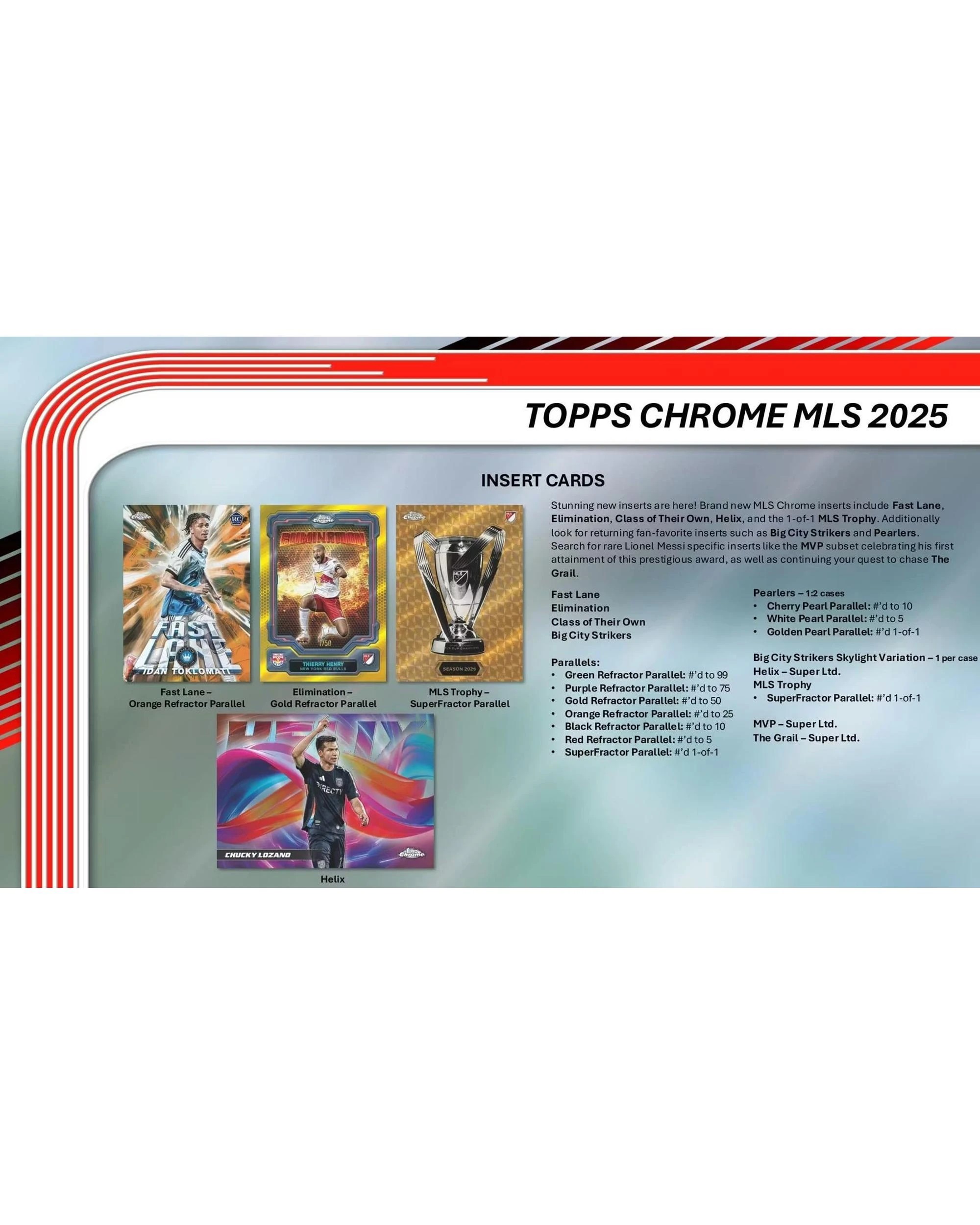 5 Topps Chrome MLS Major League Soccer 2025 Hobby Pack, 5 of 7