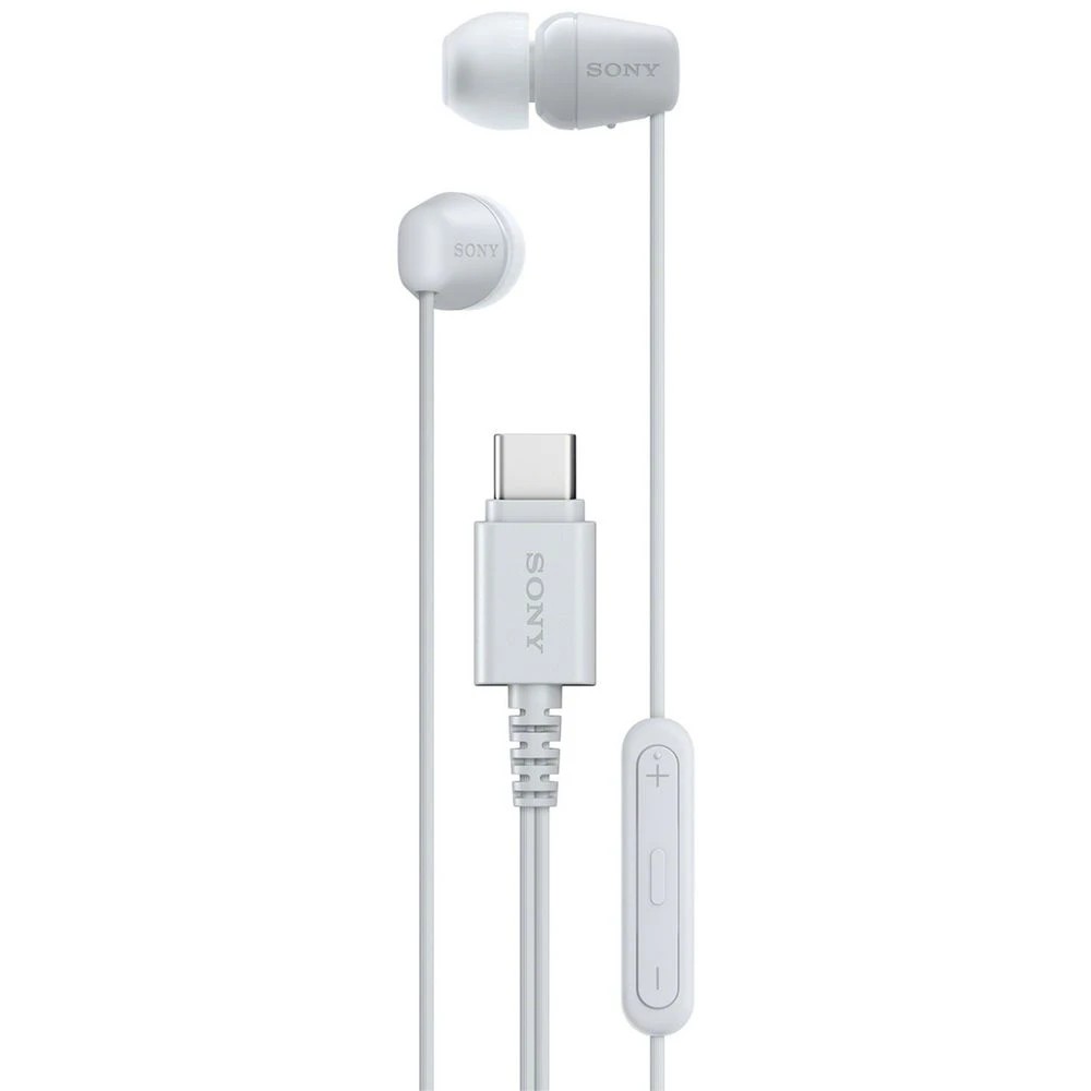 1 Sony IER-EX15C USB-C Earphones White, 1 of 1