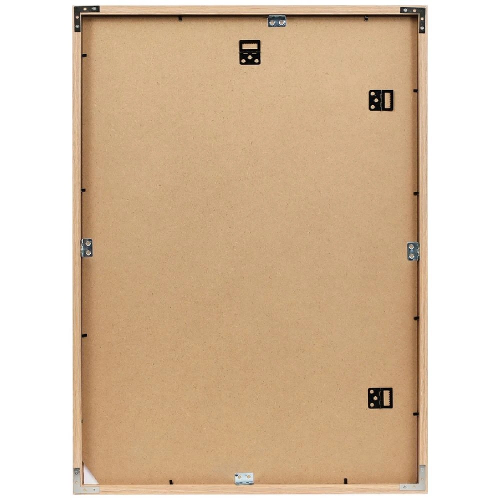 4 Happy Frames 50 x 70CM Poster Frame Oak, 4 of 4