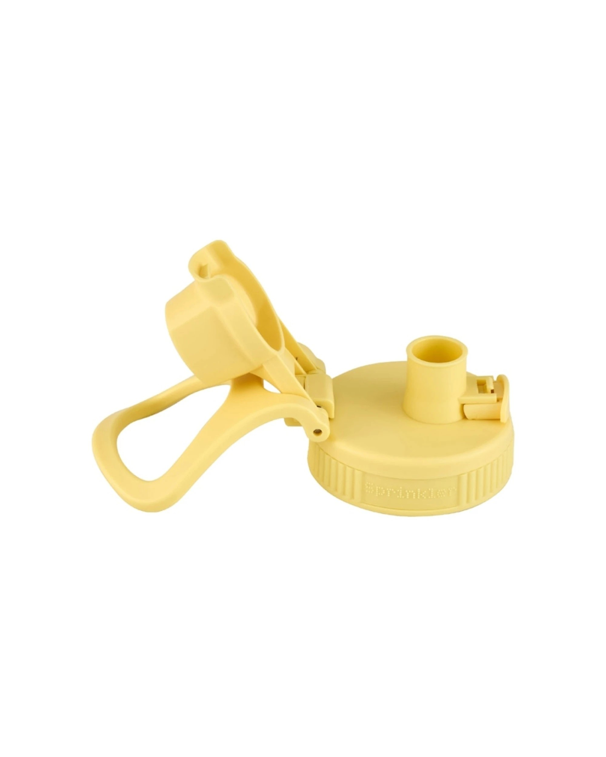 2 Sprinkler Alfie Lid Push Button Cap Leak Proof Silicone Seals Popcorn - Yellow, 2 of 2