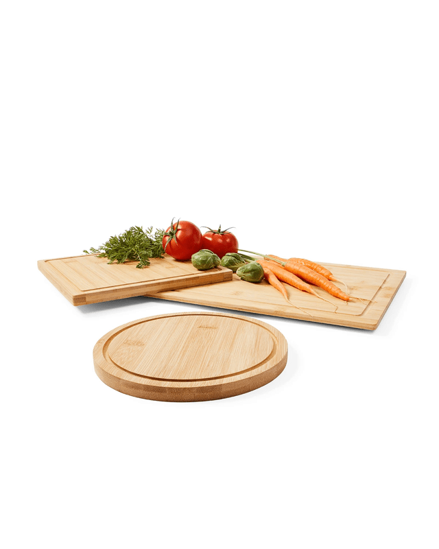 Set of 3 Bamboo Cutting Bo