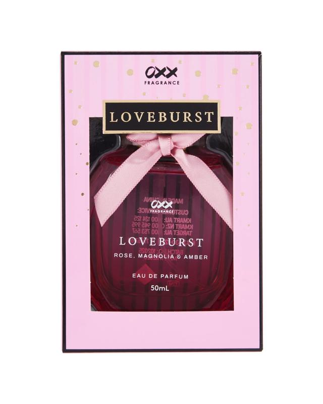 OXX Fragrance Loveburst Eau De Parfum 50ml - Rose, Magnolia and A