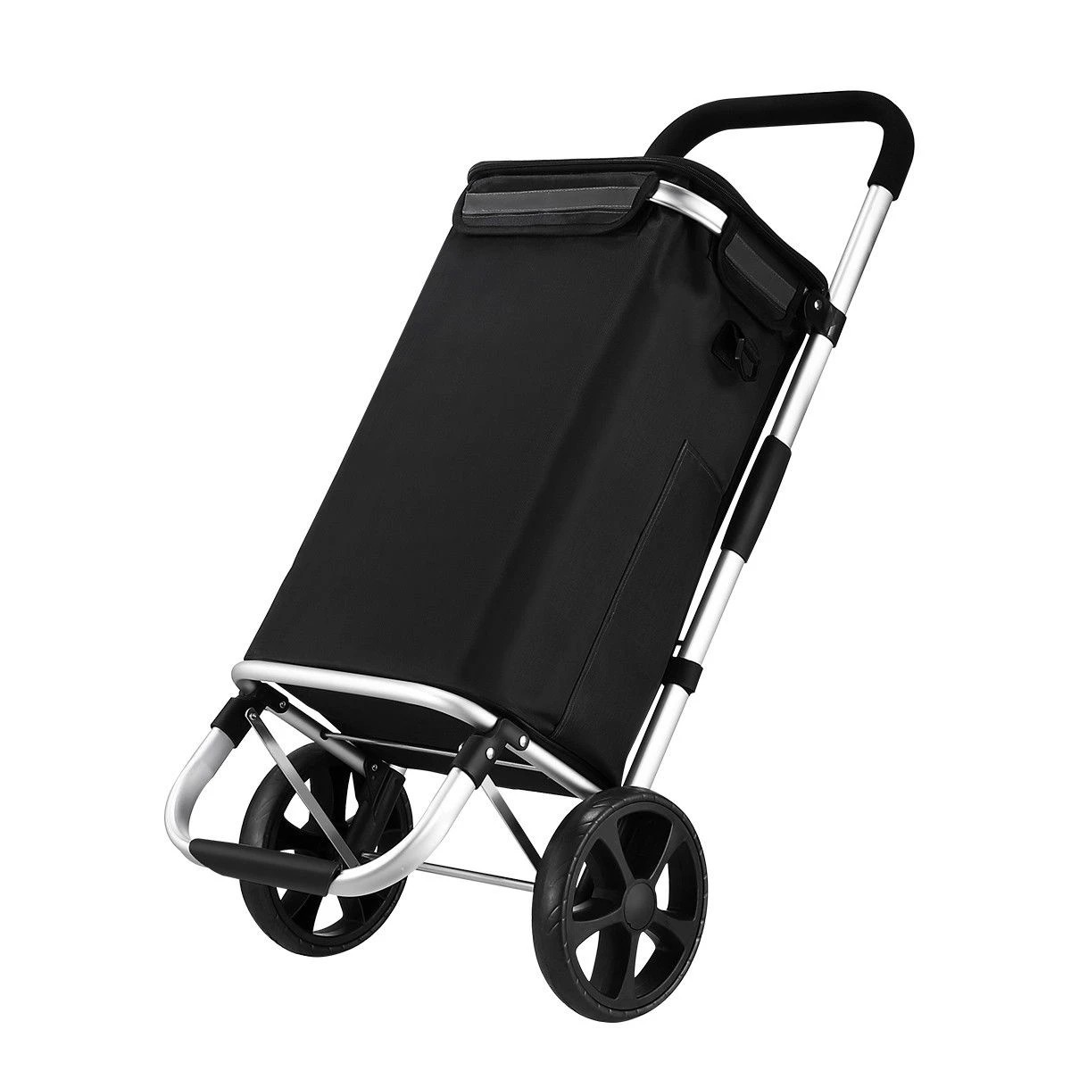 2 AUSWAY Shopping Cart Foldable Trolley Grocery Bag Waterproof Aluminium Trolley, 2 of 2