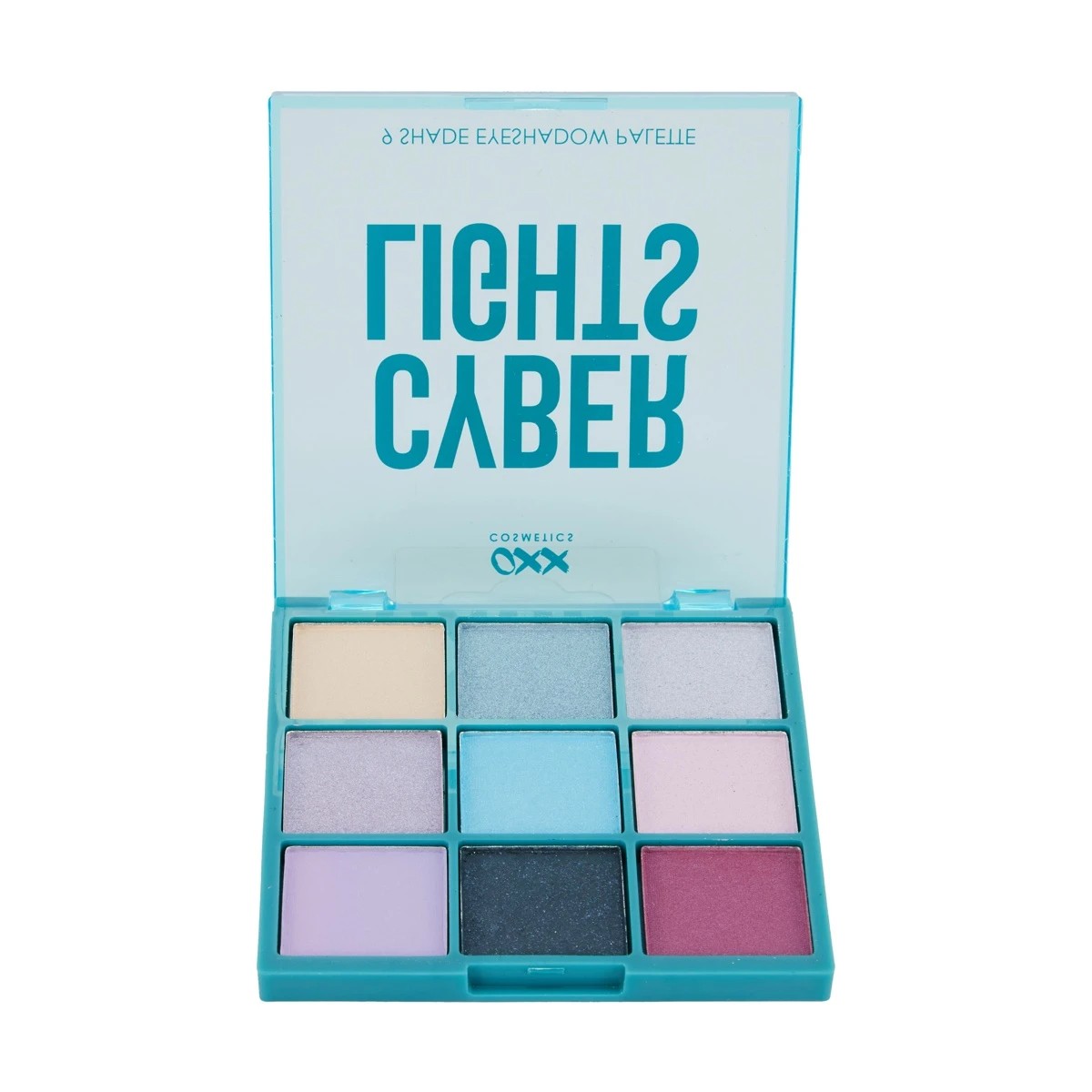 2 OXX Cosmetics 9 Shades Eyeshadow Palette - Cyber Lights, 2 of 6