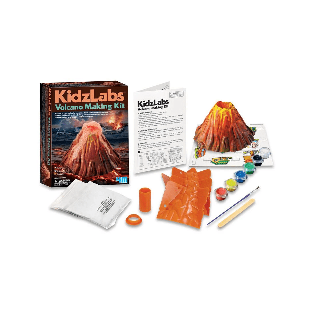 3 4M Kidzlabs Volcano Making Kit, 3 of 6