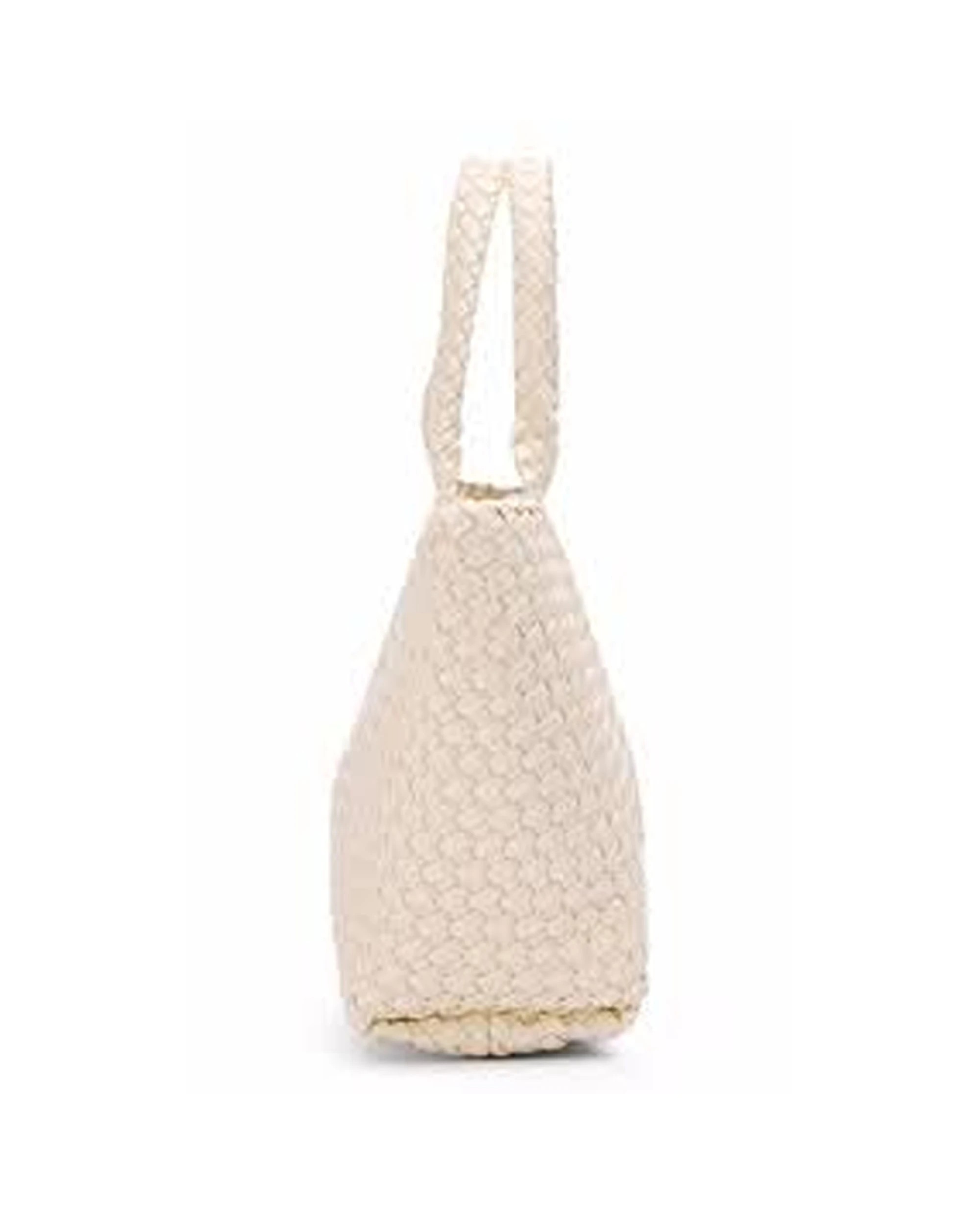 2 Tony Bianco Zebra Woven Tote Bag With Two Handles - One Size - White, 2 of 2