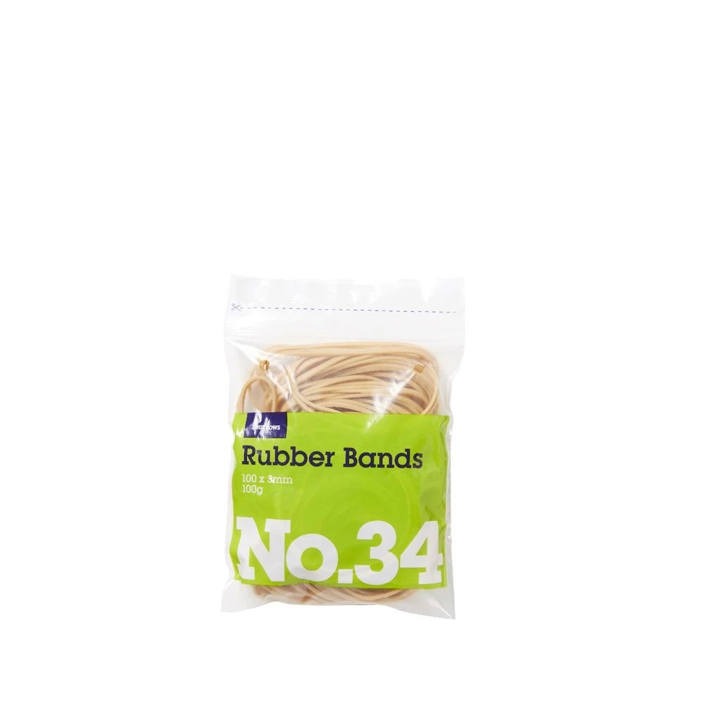 2 J.Burrows No.34 Rubber Bands 100g, 2 of 2