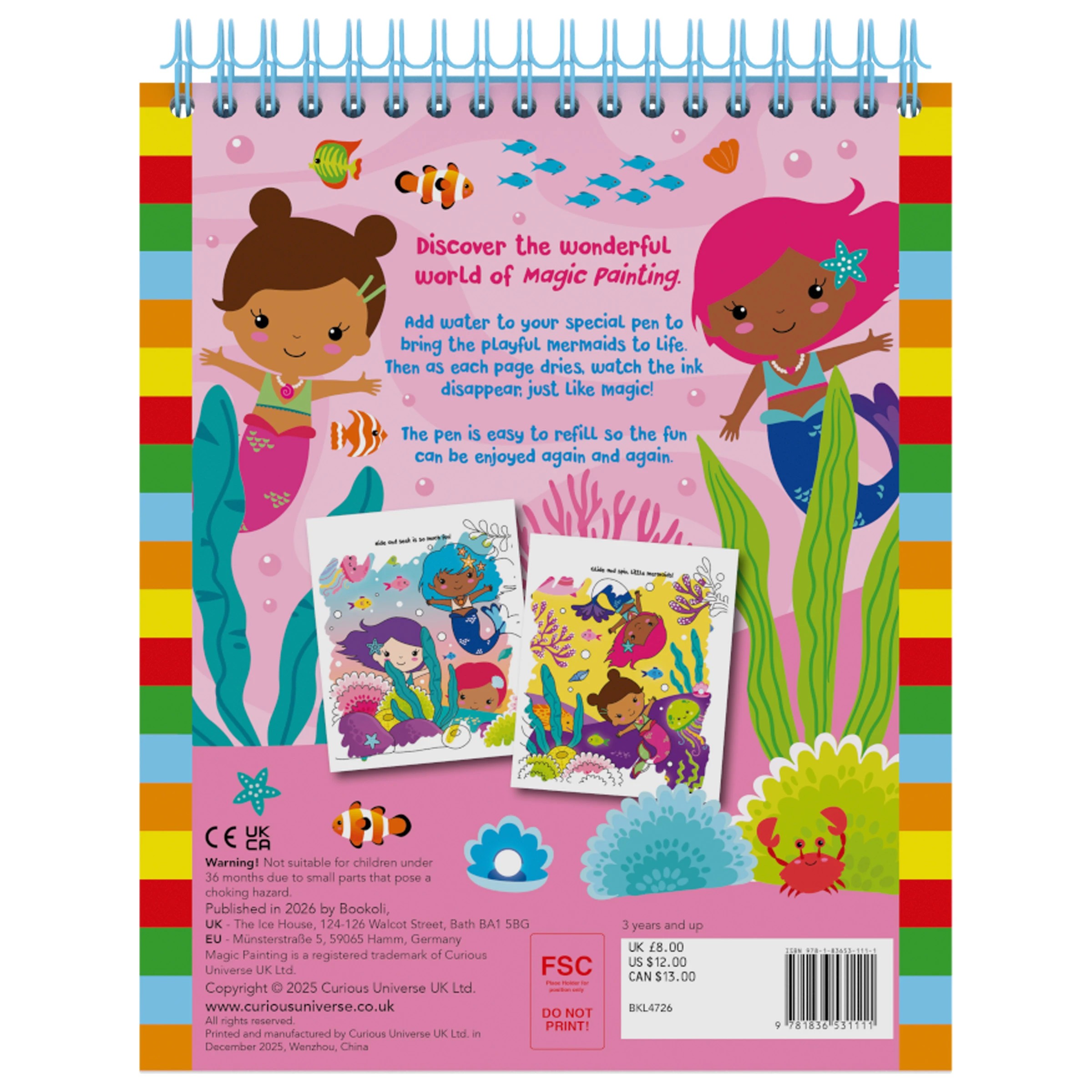 2 Magic Painting: Mermaids - Book, 2 of 2