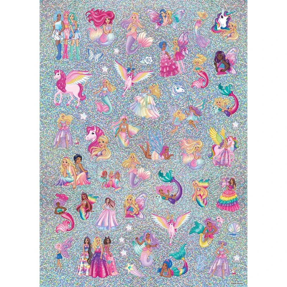 5 Scholastic Colouring Sticker Book Barbie, 5 of 5