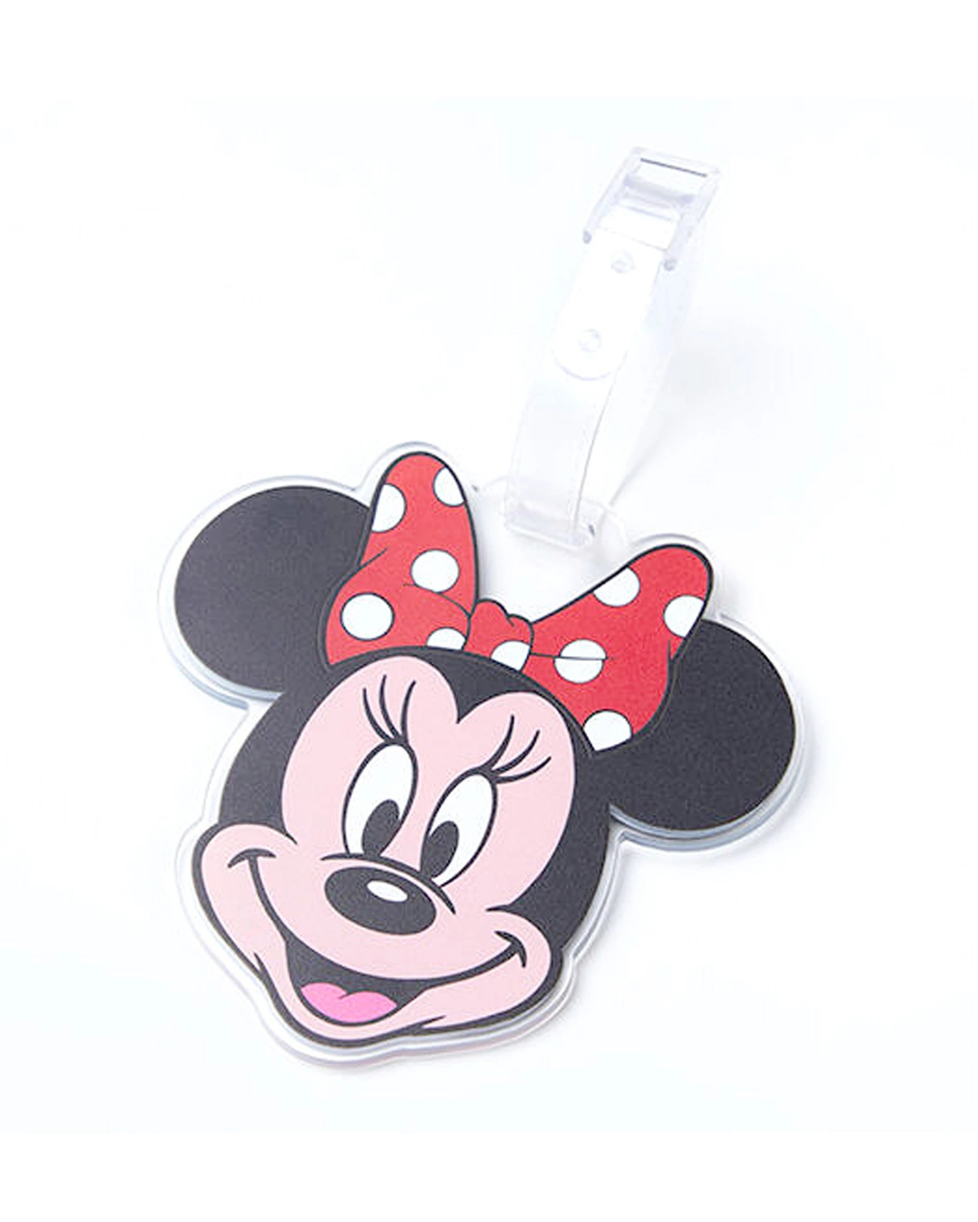 1 Disney Luggage Tag Suitcase Identity Label - Minnie Mouse - Black, 1 of 2