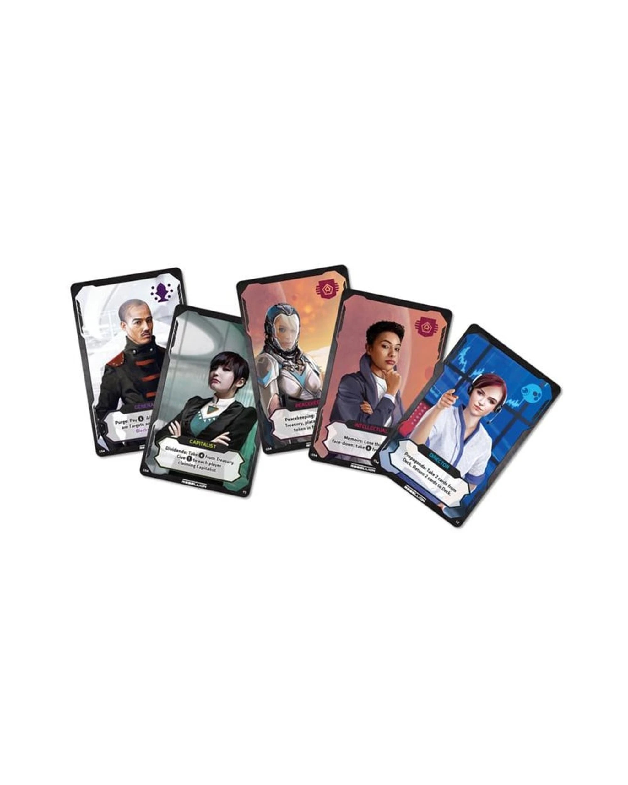 3 Coup Rebellion G54 Card Game, 3 of 4