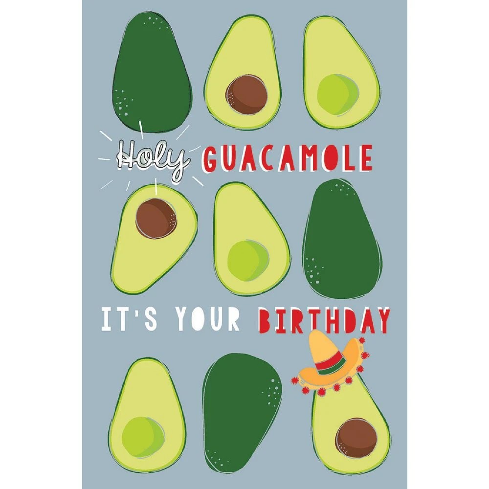 1 Lasting Impressions FSC Birthday Card Guacamole, 1 of 2
