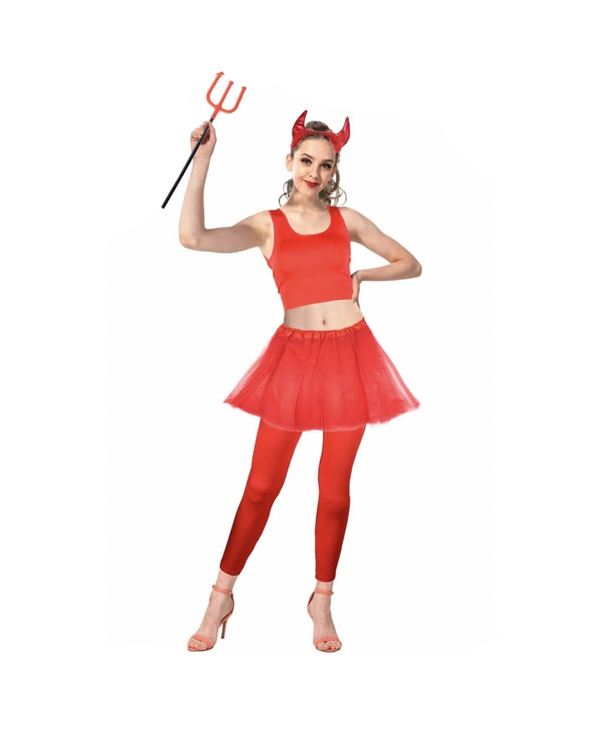 1 JD Party Adult Red Devil Unisex Costume - Red, 1 of 1