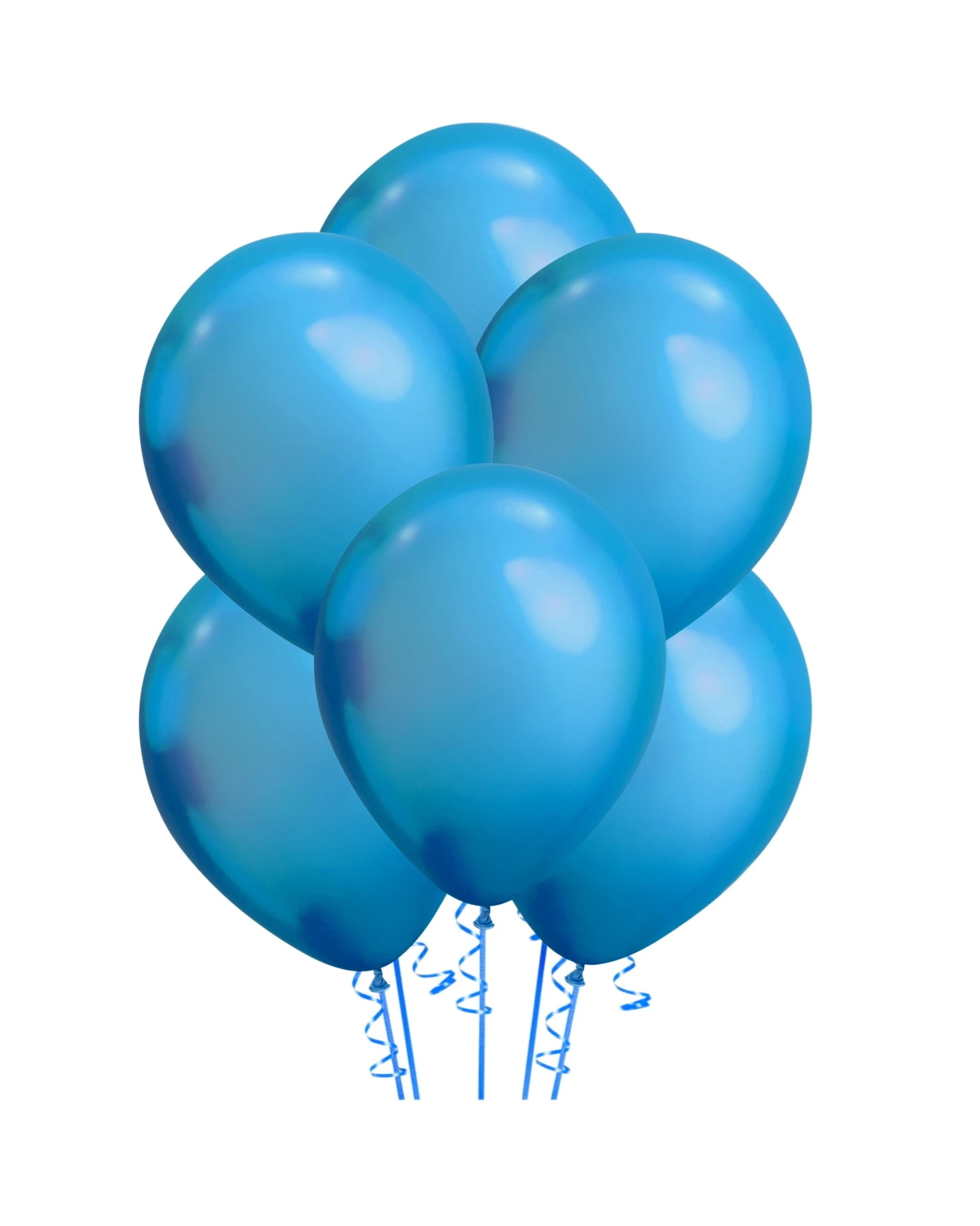 1 Artwrap Pearl Balloons 30cm Pack of 20 - Blue, 1 of 1