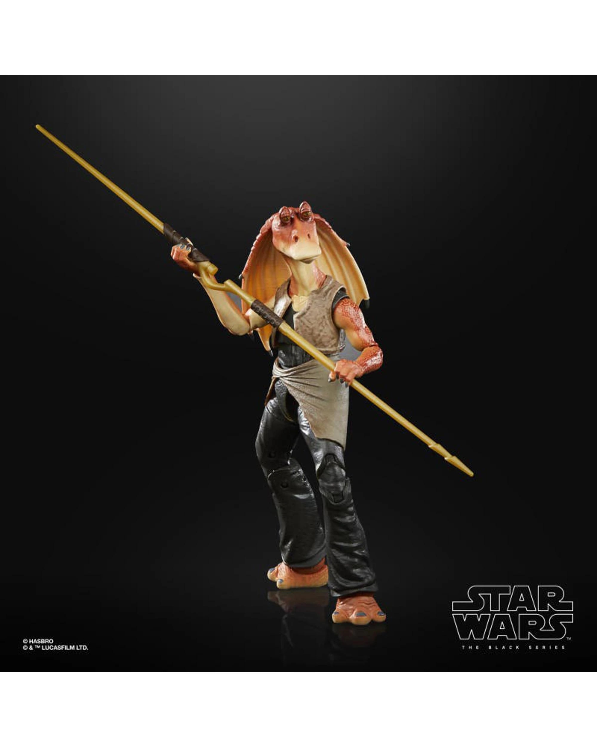 2 Star Wars Black Series 50th Anniversary Jar Jar Binks Figure, 2 of 2