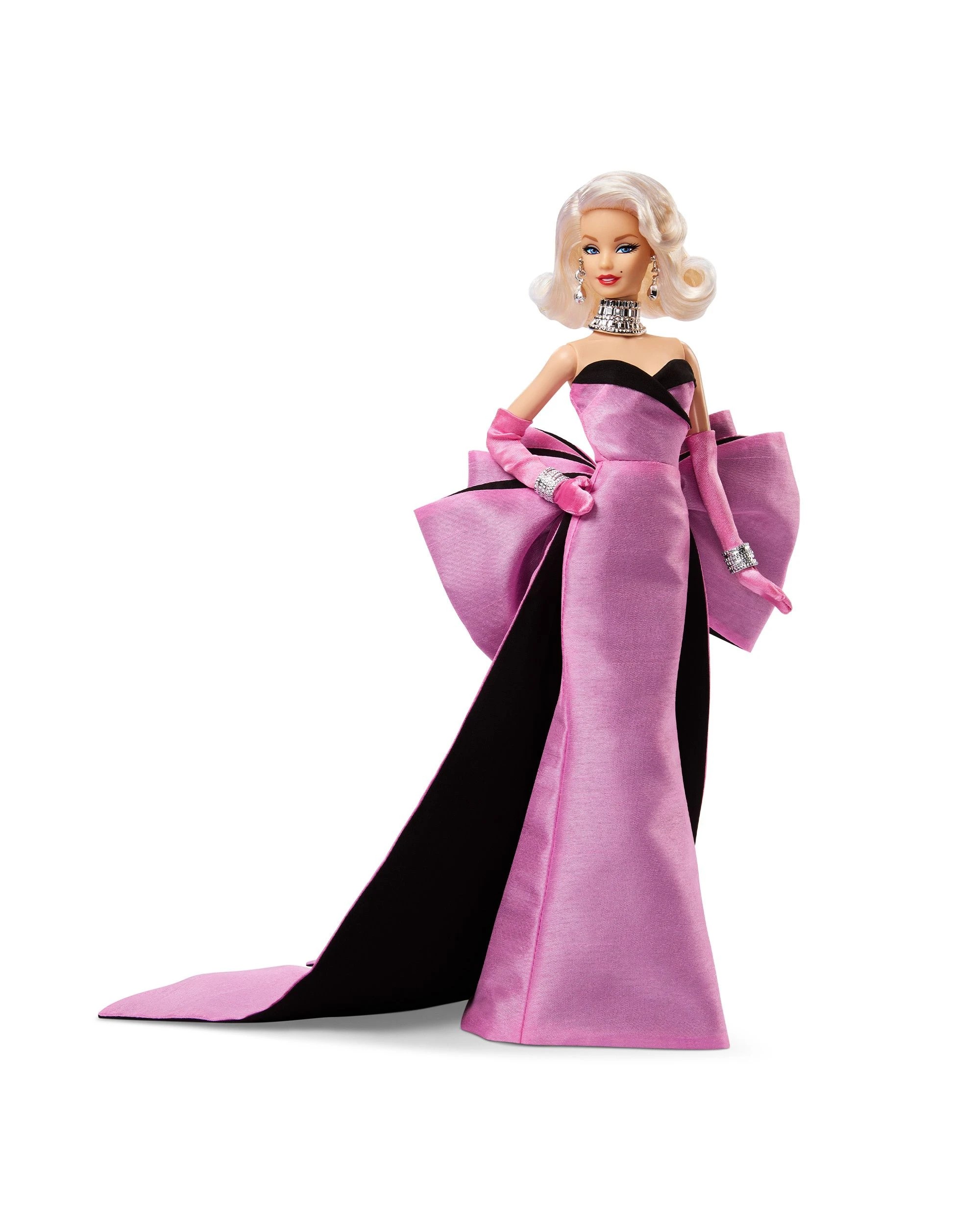 3 Marilyn Monroe Barbie Signature Collectible Doll - Pink, 3 of 8