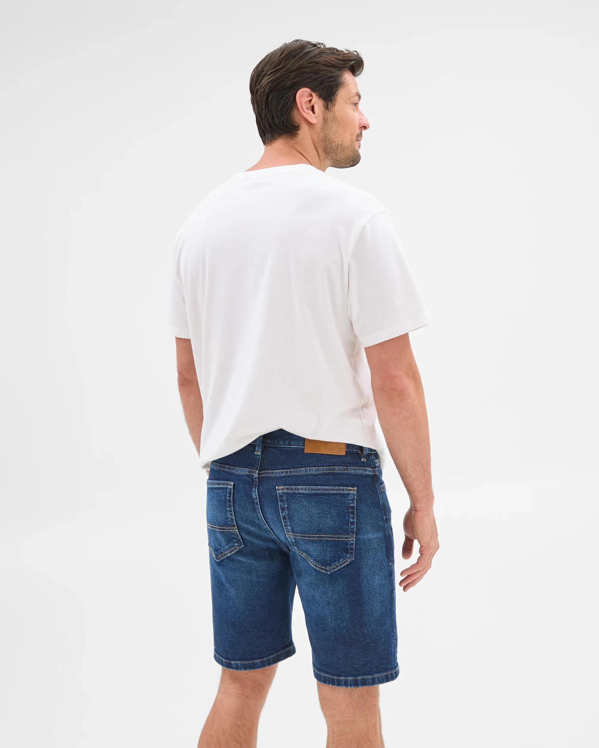 5 Target Denim Shorts DARK BLUE, 5 of 6