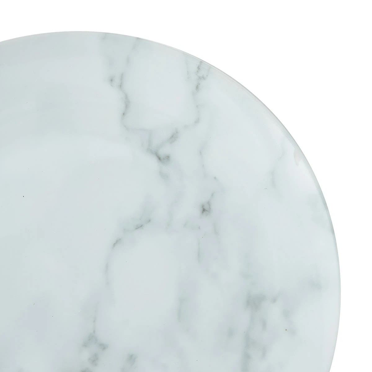 3 Marble Look Dinner Plate, 3 of 5