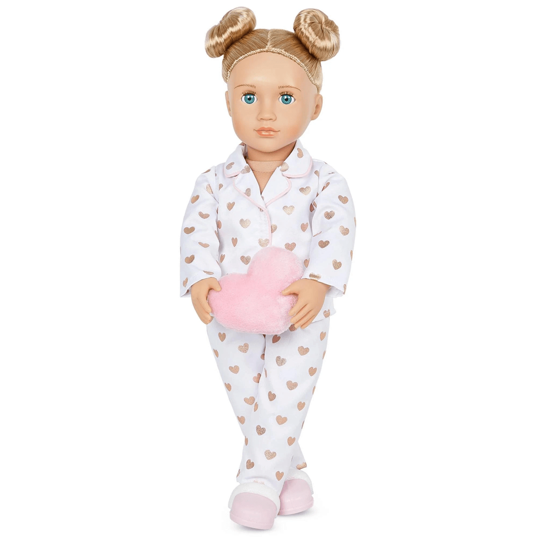 1 Our Generation Serenity 18-inch Slumber Party Doll - Pink, 1 of 7