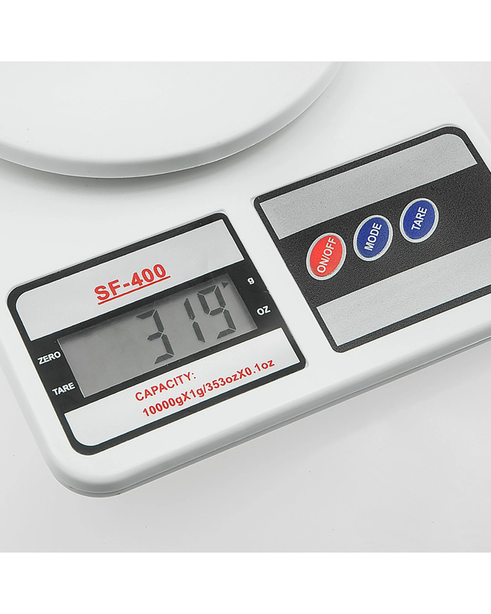 6 Klika 10kg Electronic LCD Kitchen Scale - White, 6 of 6