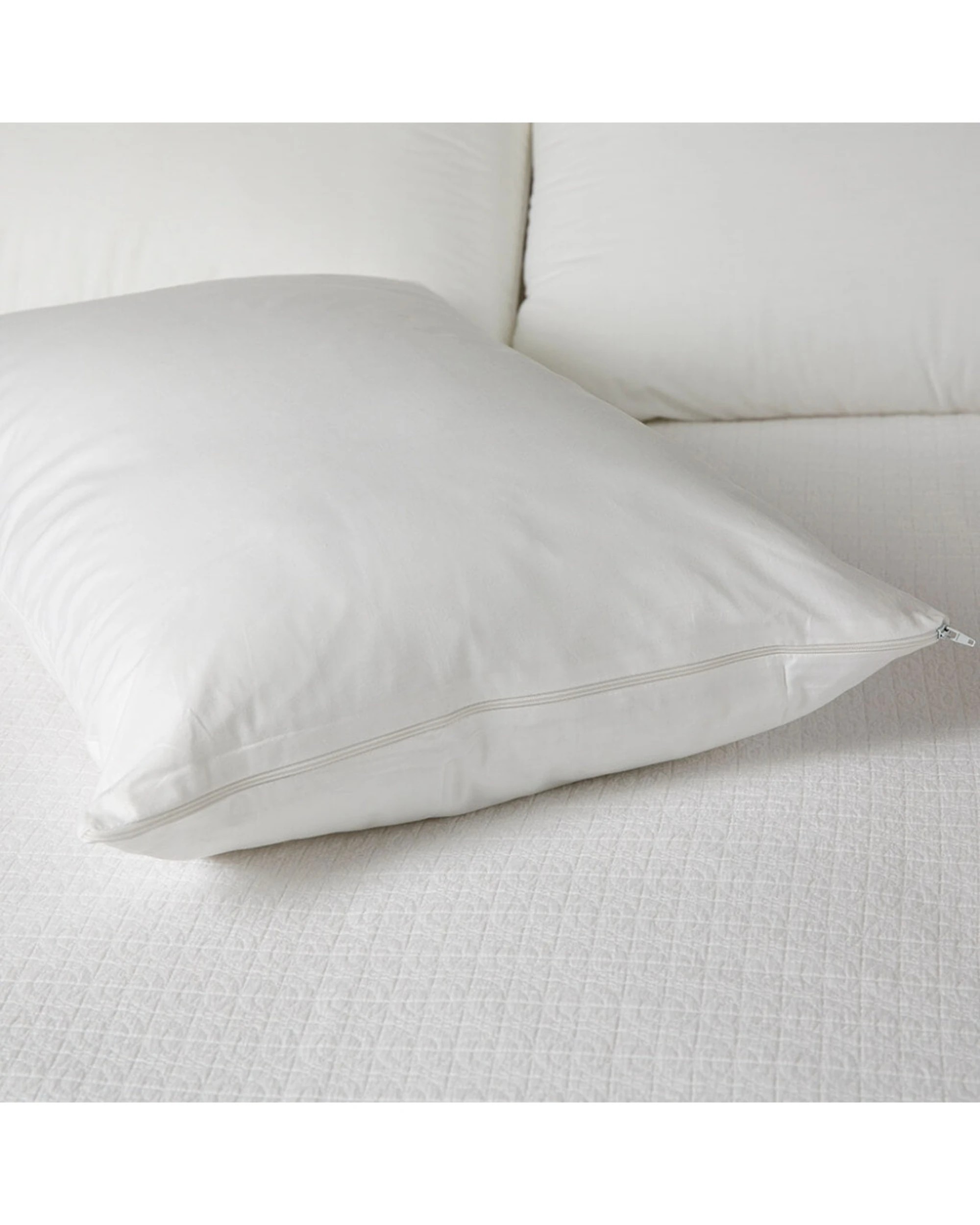 2 Tontine Comfortech Stain Resistant Pillow Protector 2PK - White, 2 of 2