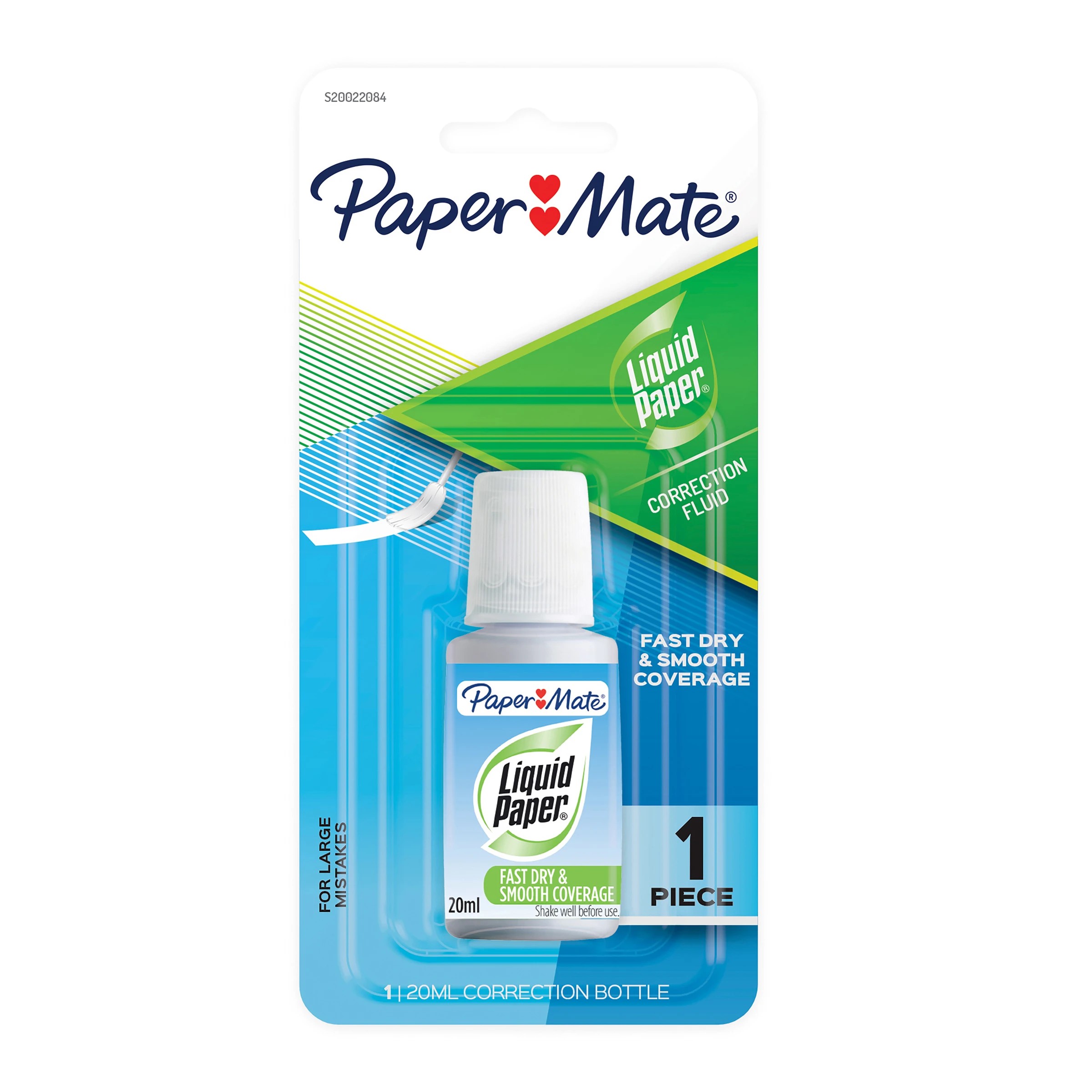 1 Paper Mate Liquid Paper Correction Fluid - 20ml, 1 of 3