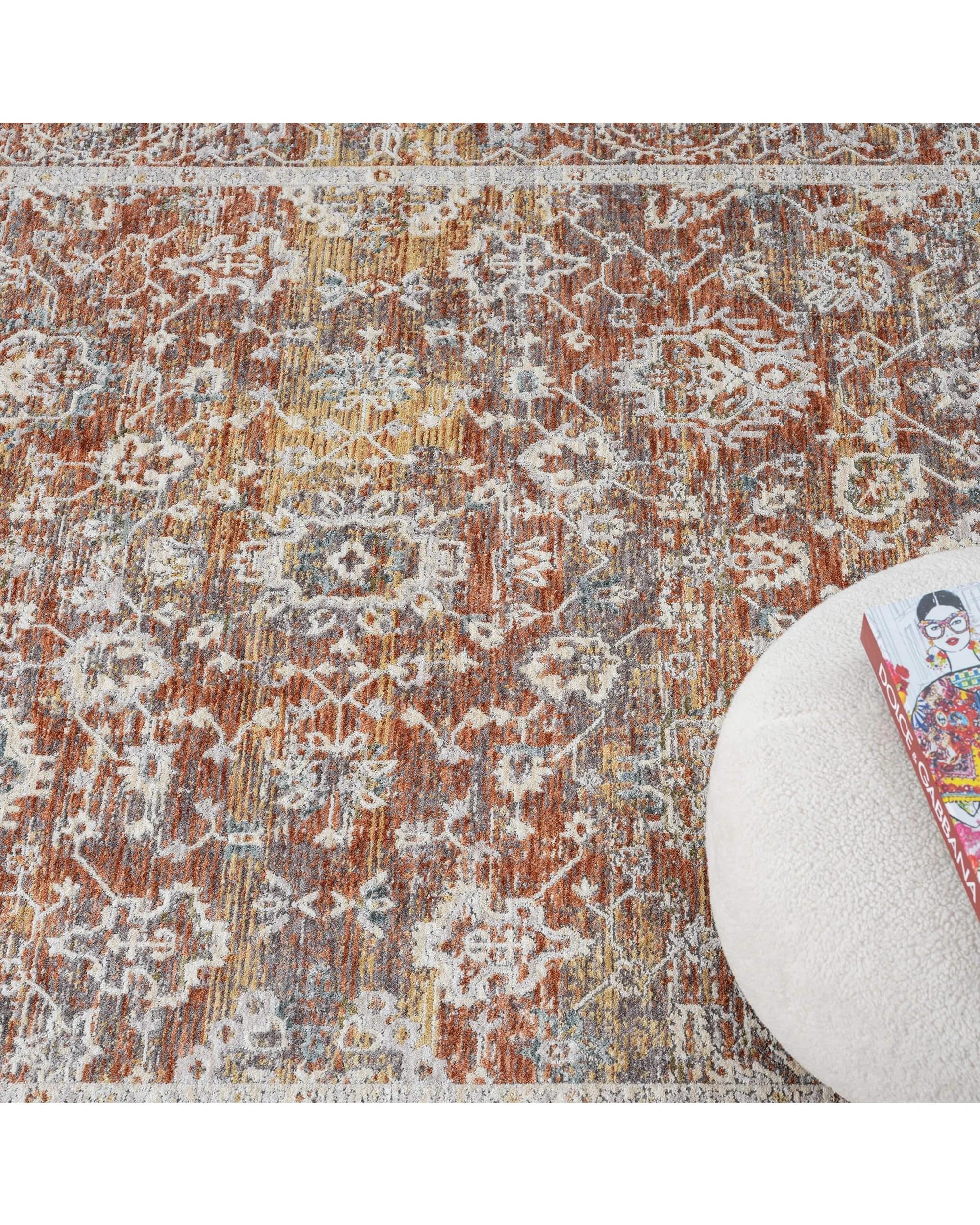 3 La Grace Home Adelia Premium Rug - 200x300cm - Terra, 3 of 10