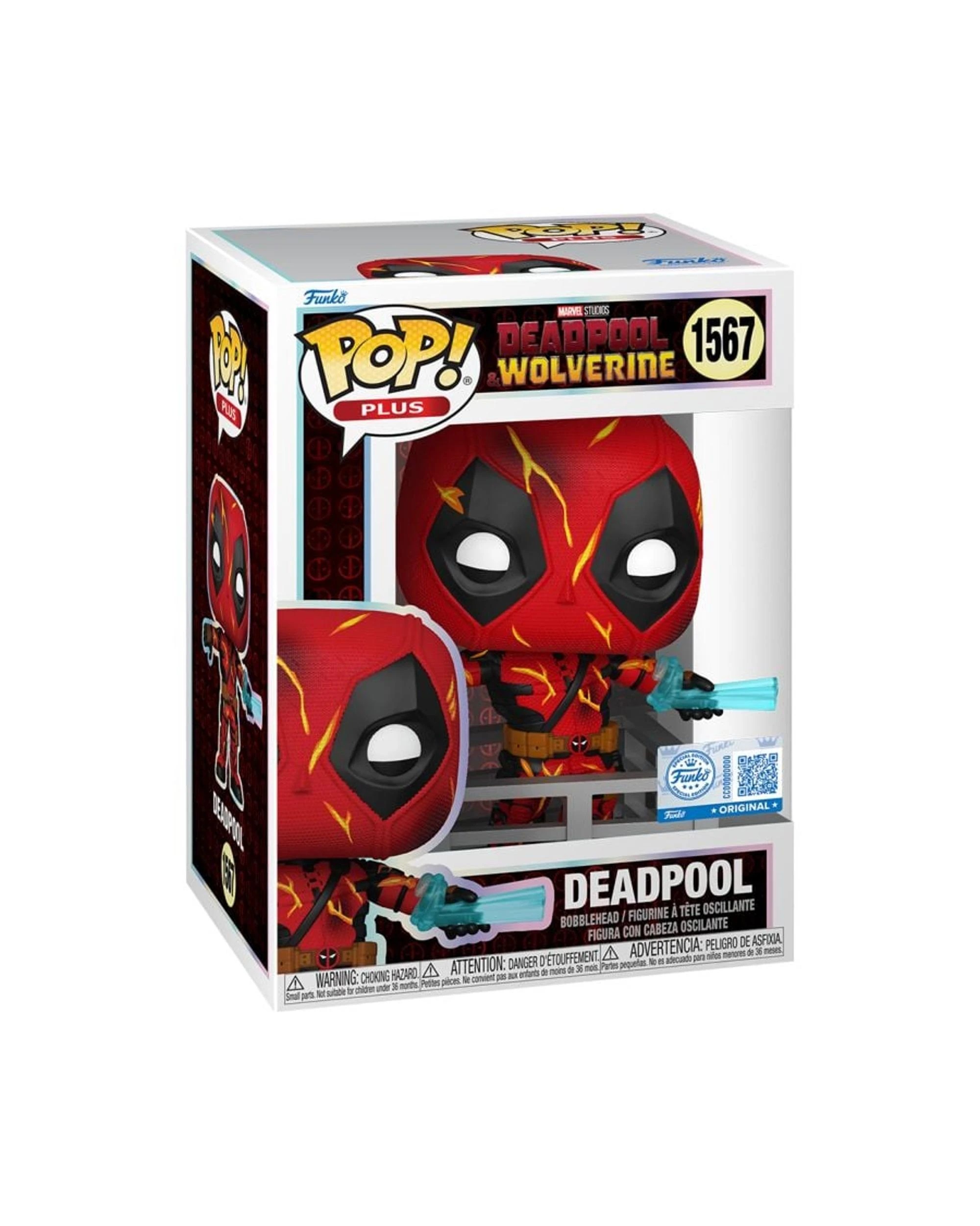 3 Marvel Deadpool and Wolverine Deadpool - Finale -  POP! Plus Funko POP! Vinyl, 3 of 3